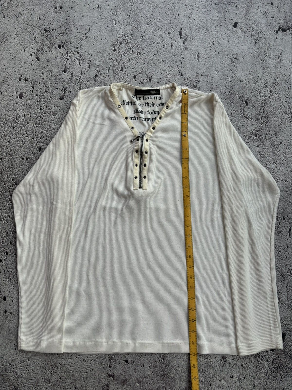 Hysteric Glamour Y2k Double layer mossimo longsleeve Size US XL / EU 56 / 4 - 9 Thumbnail