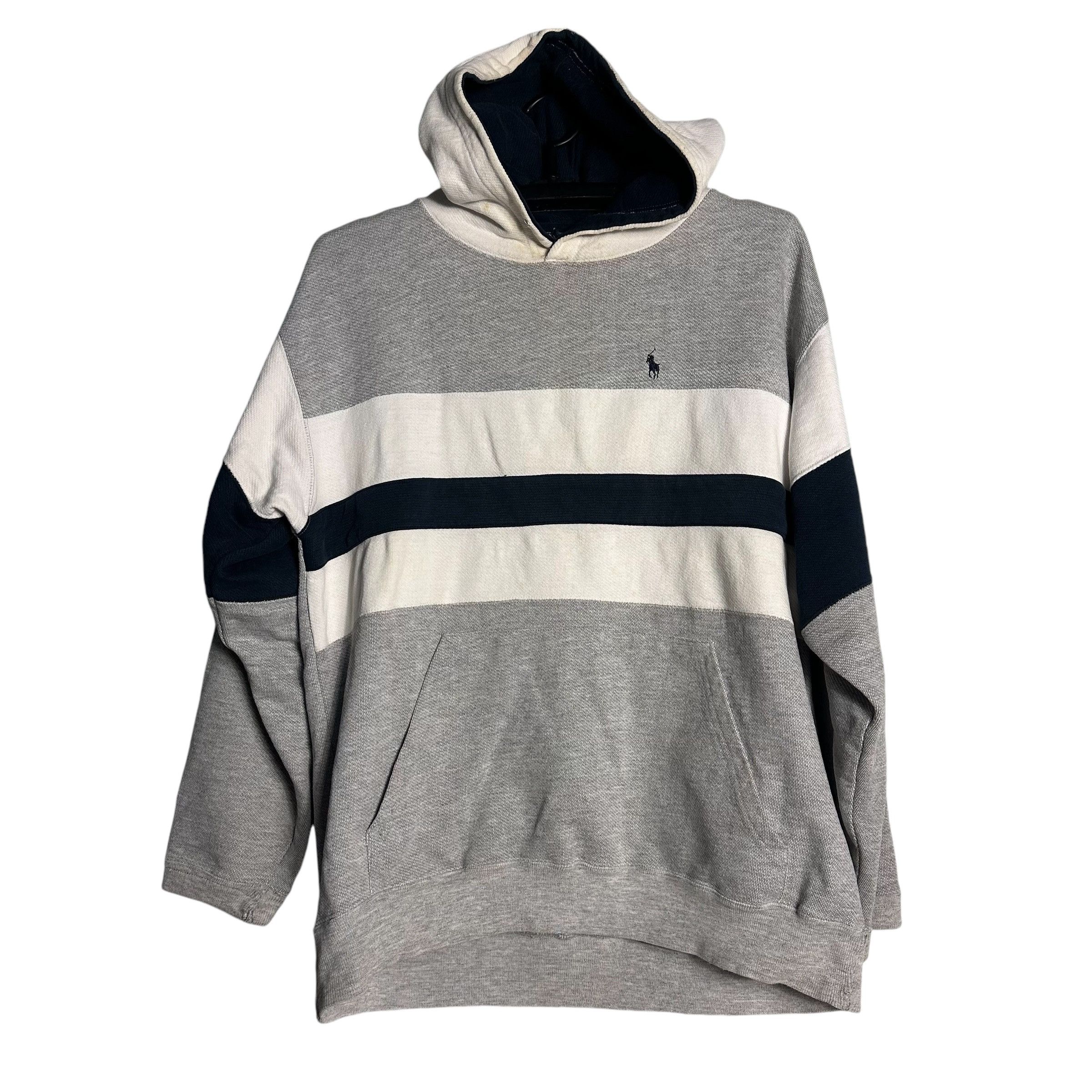 Polo Ralph Lauren 🔥RARE🔥Vintage Polo Ralph Lauren Pullover Hoodie Sweater Size US M / EU 48-50 / 2 - 1 Thumbnail