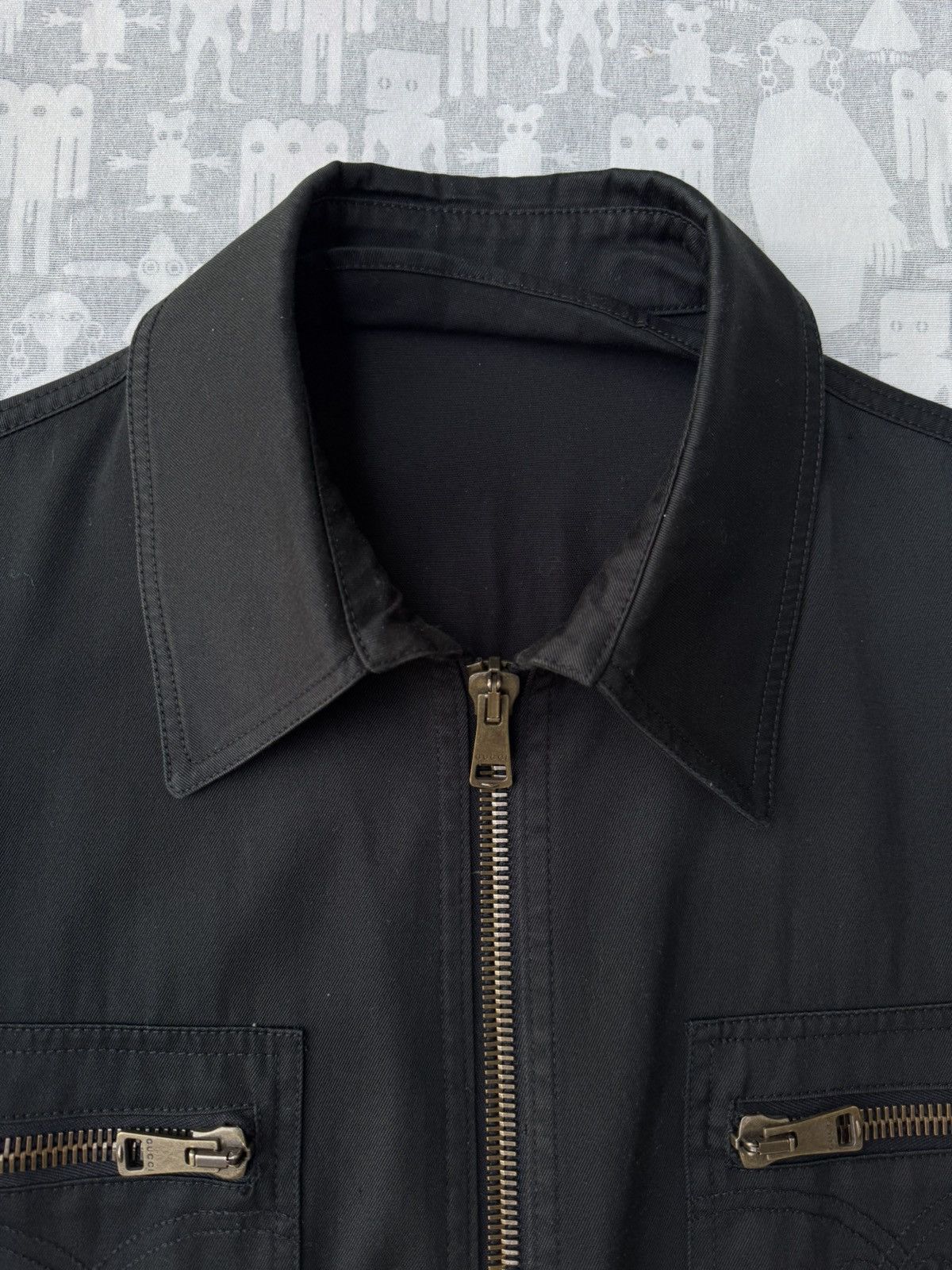 Gucci Gucci Tom Ford SS04 Western 4 Pocket Zipped Jacket Size US L / EU 52-54 / 3 - 2 Thumbnail