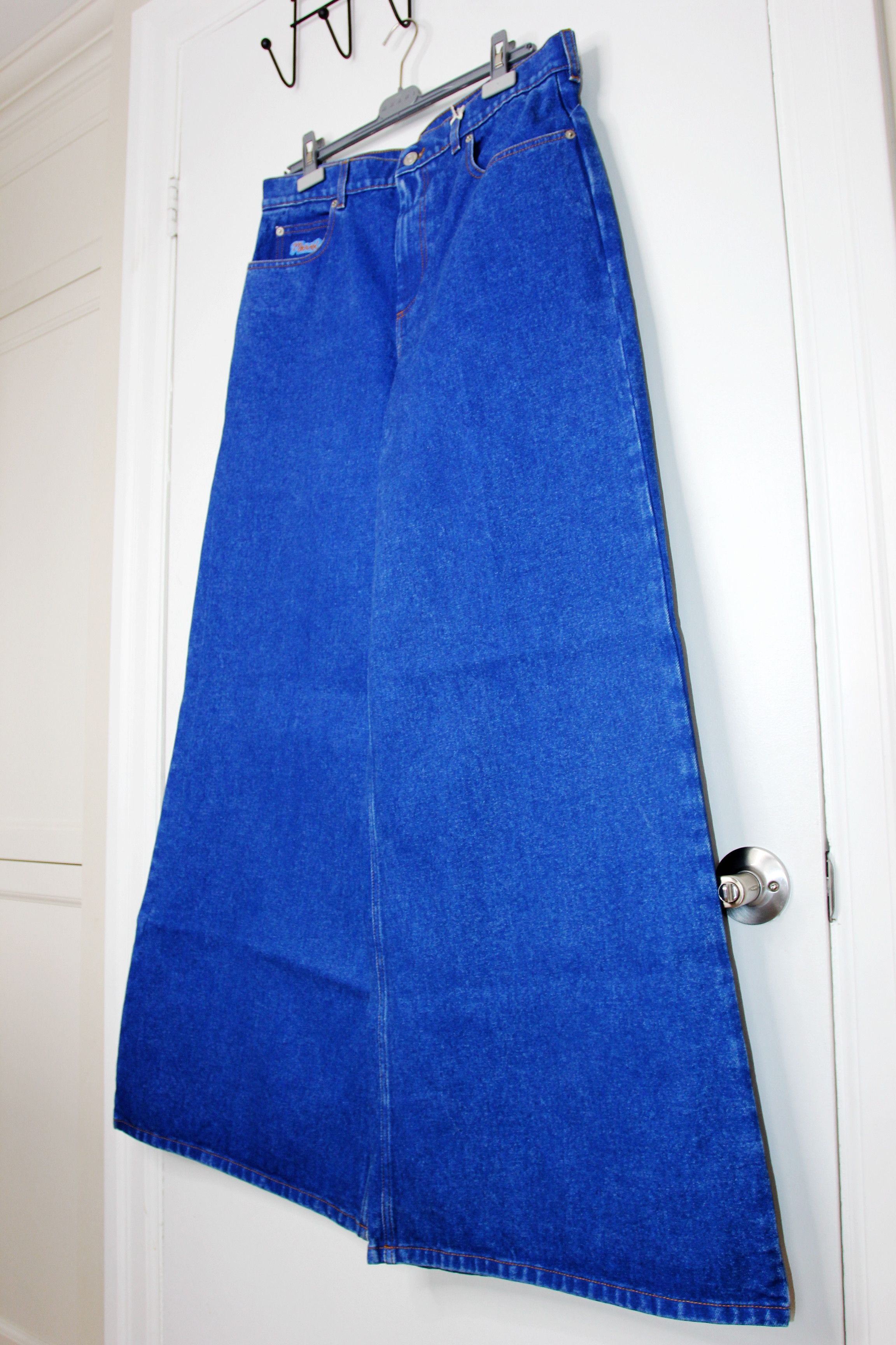 BNWT AW24 MARNI BLEACHED COATED WIDE LEG DENIM JEANS 48