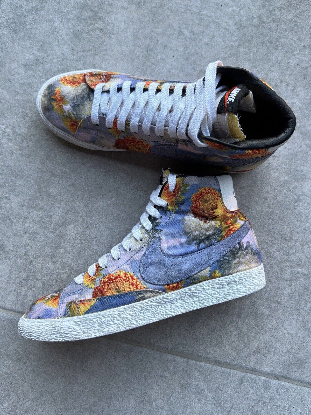Nike Nike Blazer Mid Floral Pack Rare Chicago Mens US-10 Size US 10 / EU 43 - 1 Thumbnail