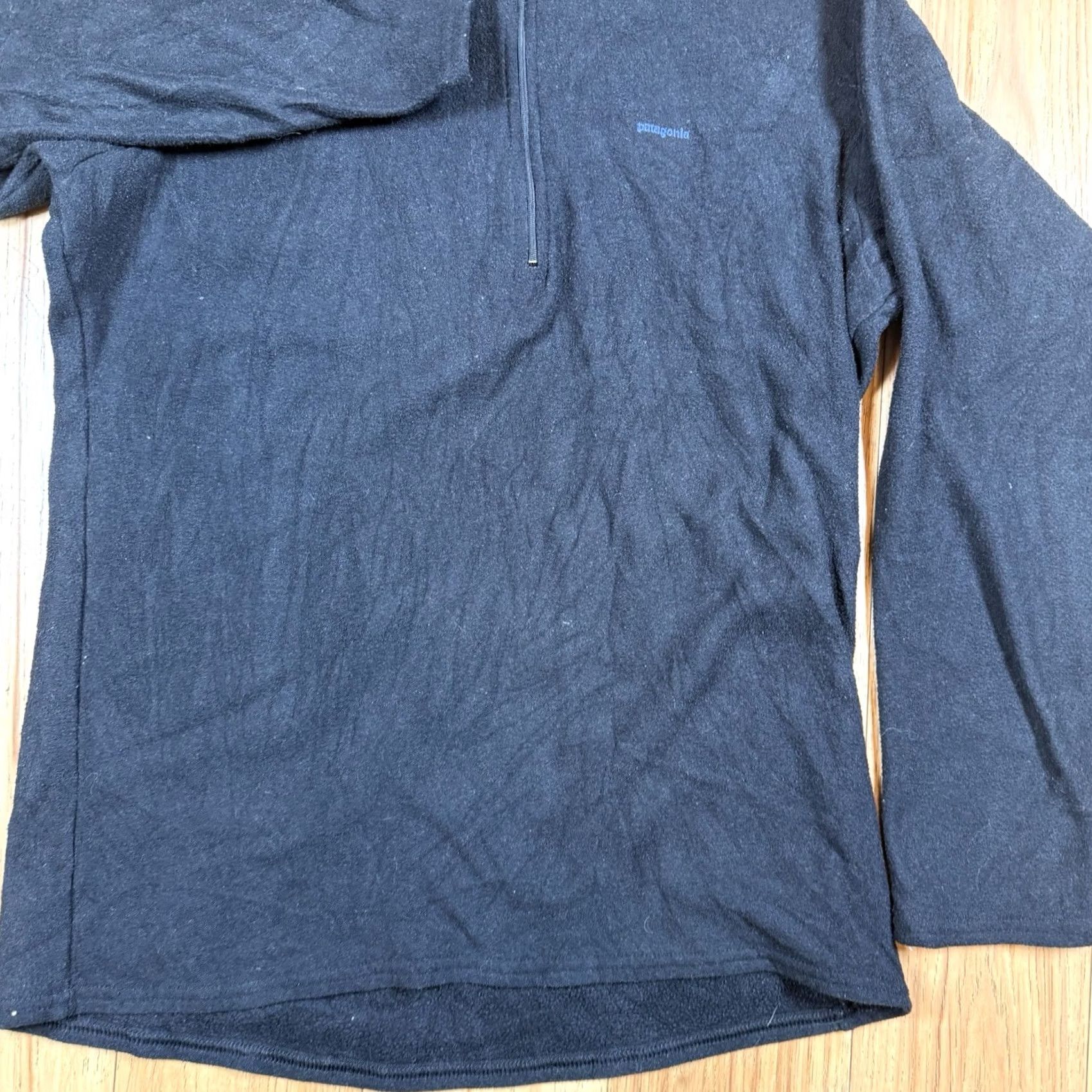 Patagonia VINTAGE Patagonia Capilene Pullover Shirt Mens Small Gray USA Made 1/4 Zip Fleece Sweater Men Size US S / EU 44-46 / 1 - 3 Thumbnail