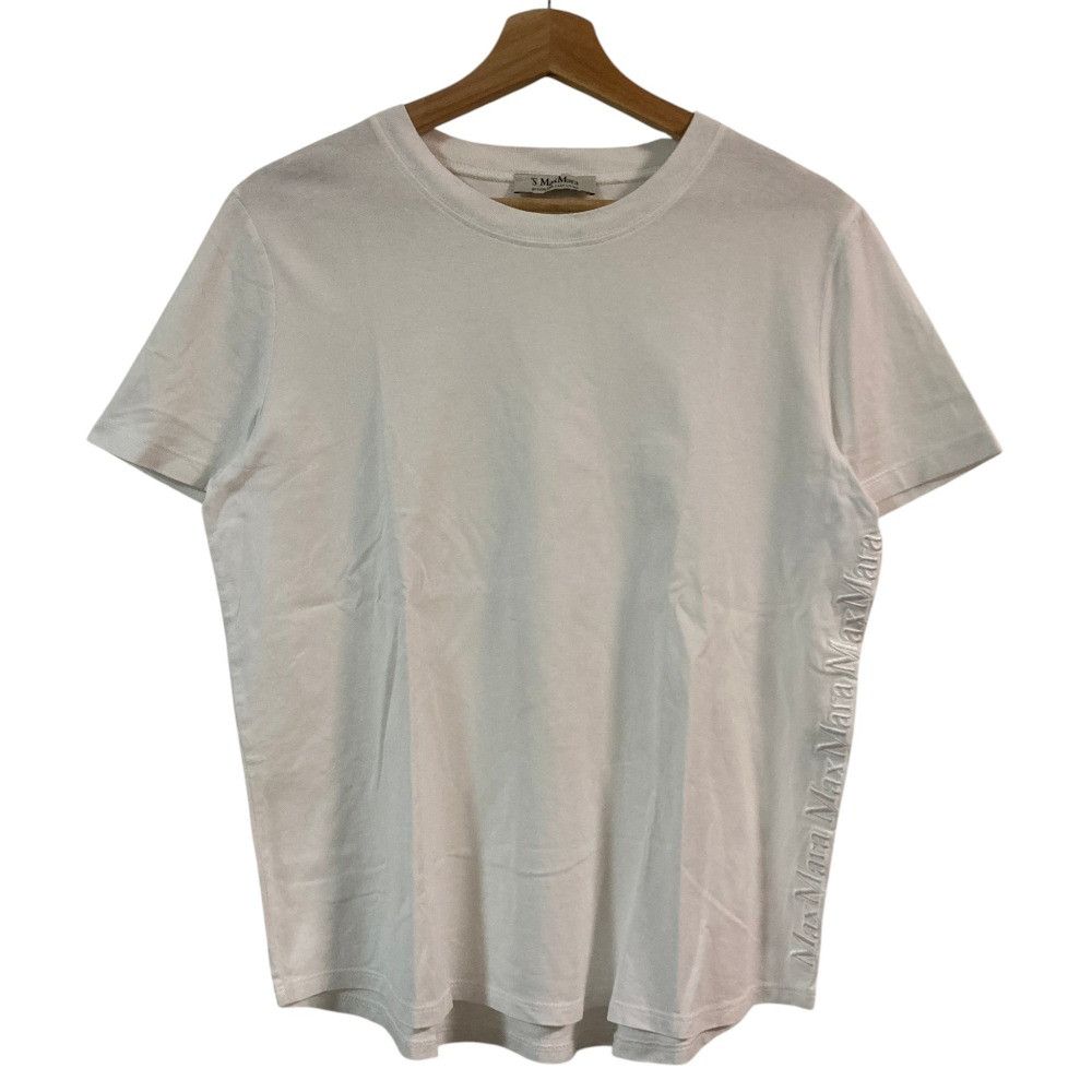 Max Mara Max Mara S Max Mara Logo Embroidery Short Sleeve T Shirt Others T-Shirts DUTY FREE for USA Size ONE SIZE - 1 Thumbnail