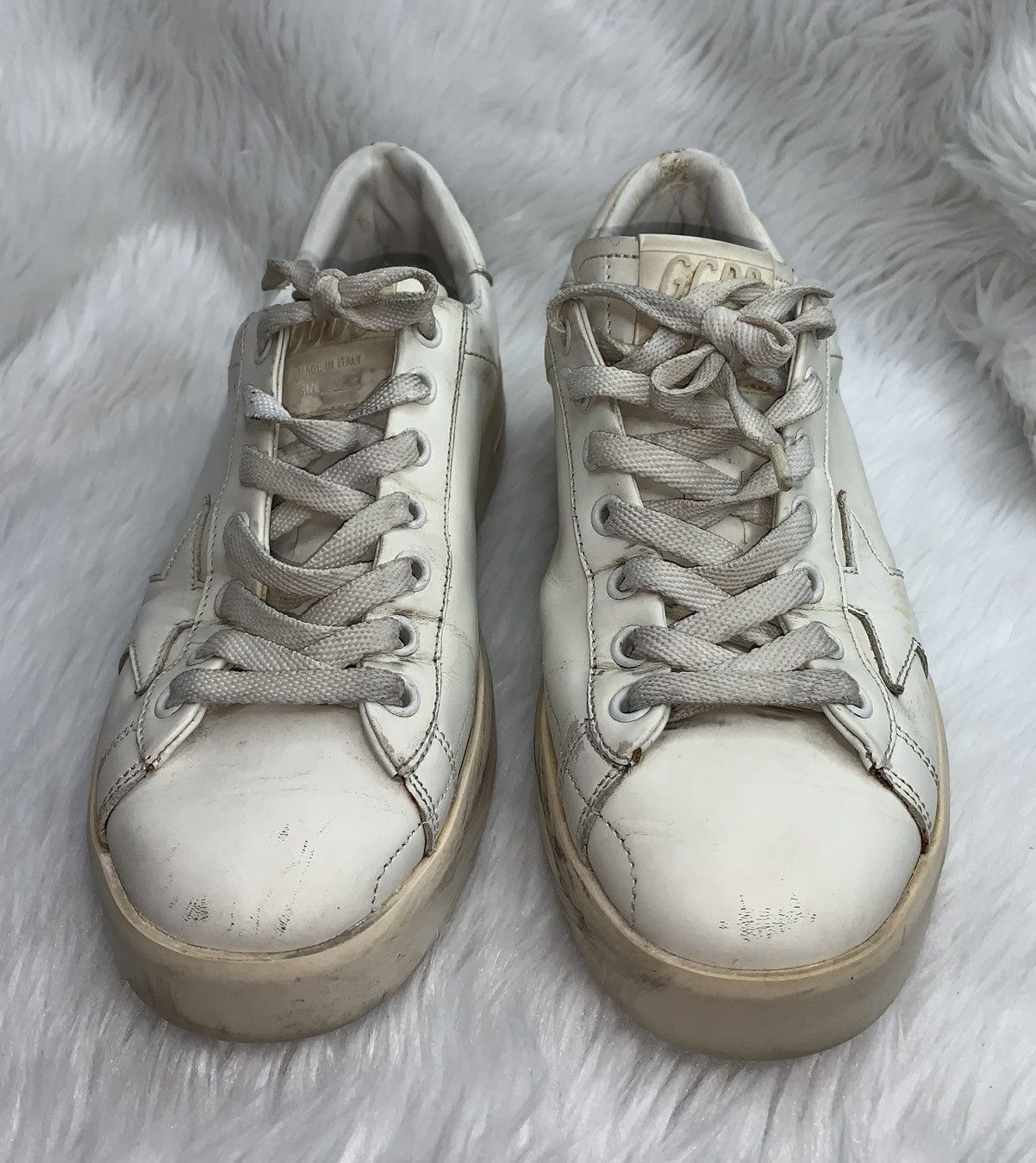 Golden Goose Golden Goose Pure Star Leather Sneakers Size US 6 / IT 36 - 3 Thumbnail