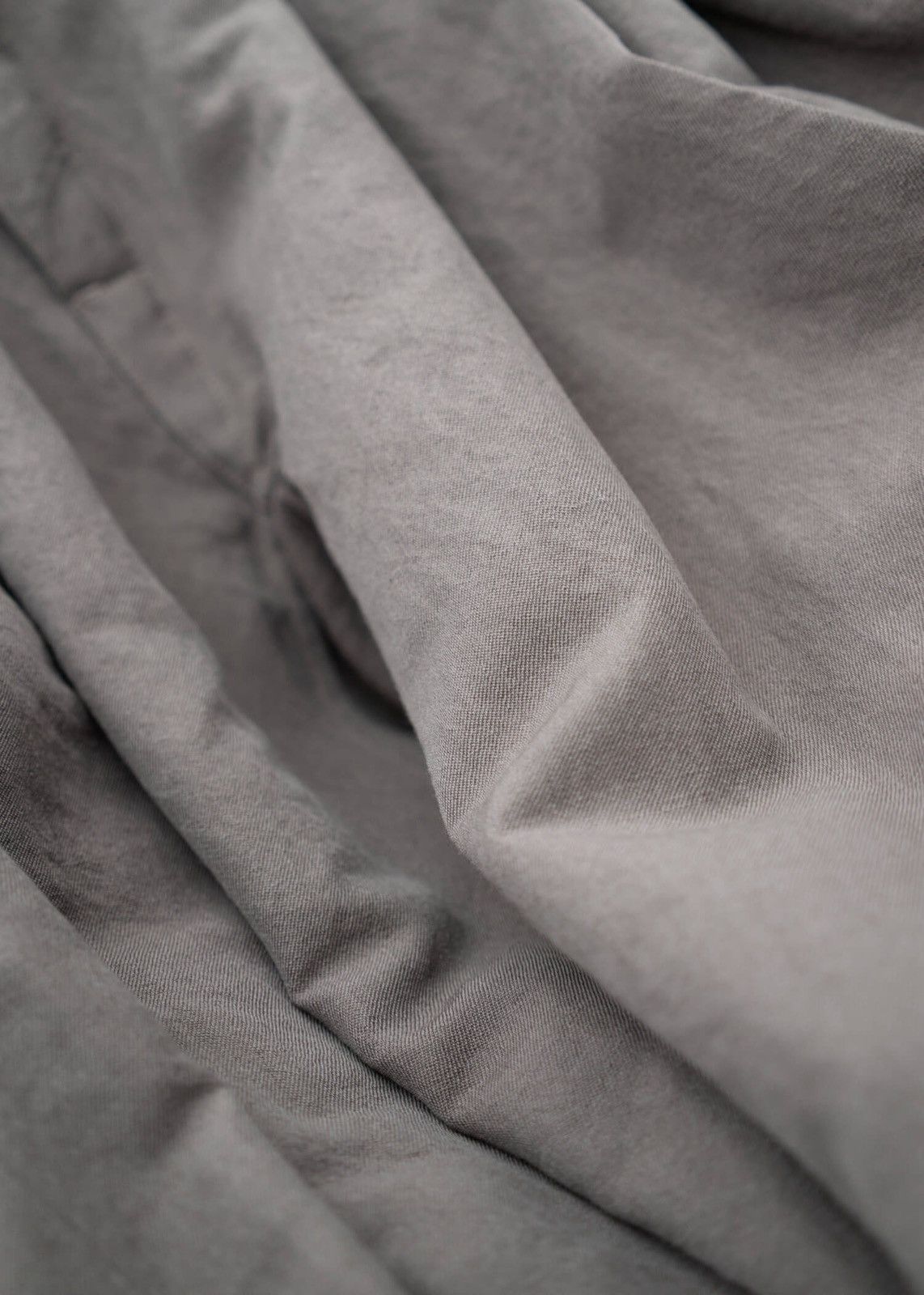 Jan Jan Van Essche Jan Jan Van Essche #76 Wide Pleated Dove Wool Linen Trousers Size US 30 / EU 46 - 7 Thumbnail