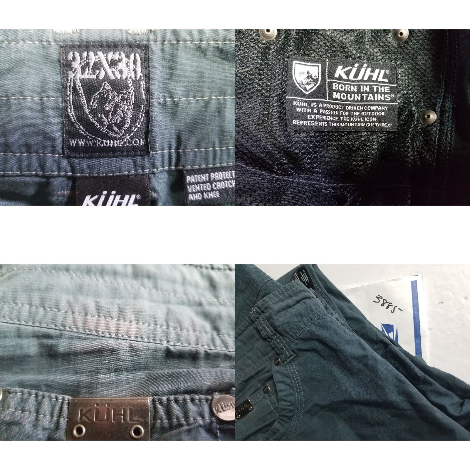Vintage Kuhl Pants Hiking Men's 32x30 Green See Pics RN#108846 Size US 32 / EU 48 - 8 Thumbnail