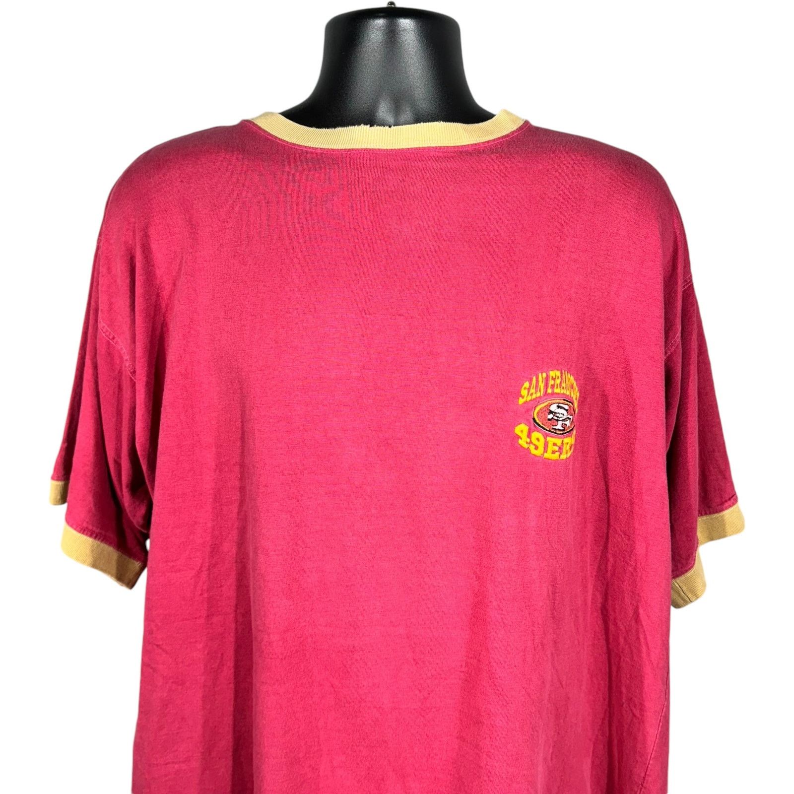 Vintage Vintage San Franciso 49ers NFL Ringer Tee 90's Size US L / EU 52-54 / 3 - 2 Thumbnail