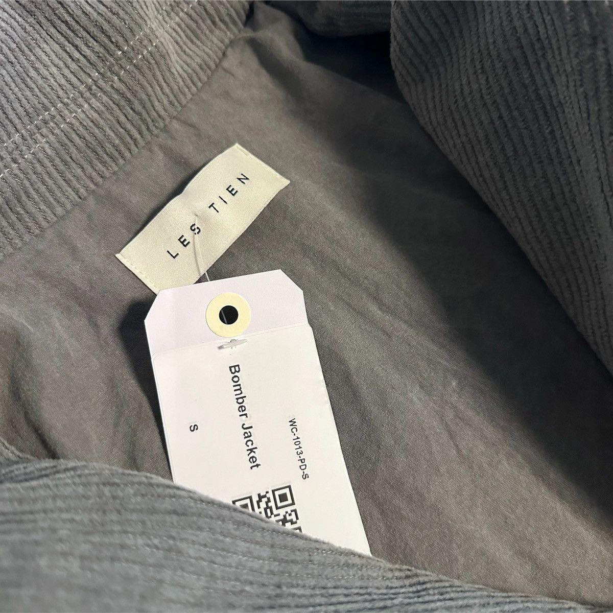 Les Tien Les Tien Crop Work Wear Corduroy Bomber Jacket Size US S / EU 44-46 / 1 - 13 Thumbnail