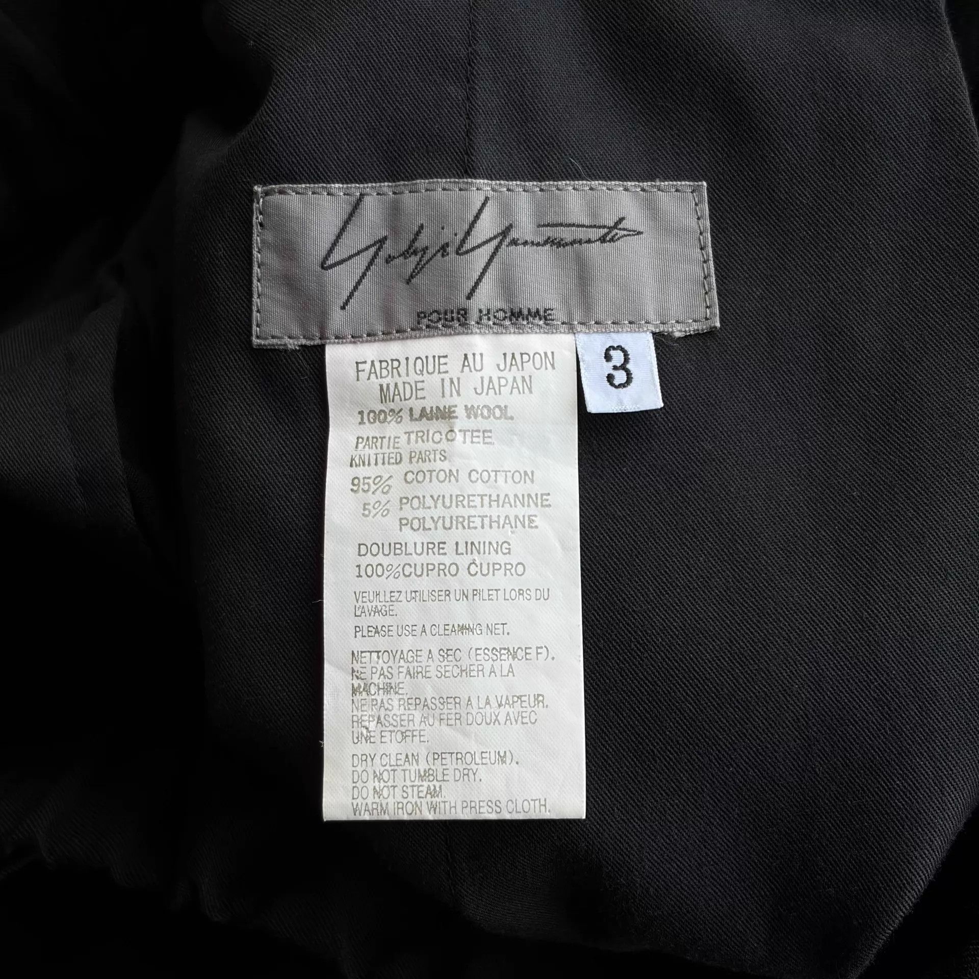 Yohji Yamamoto Yohji Yamamoto 09AW Beast White Buckle Wool Pants Size US 34 / EU 50 - 6 Thumbnail