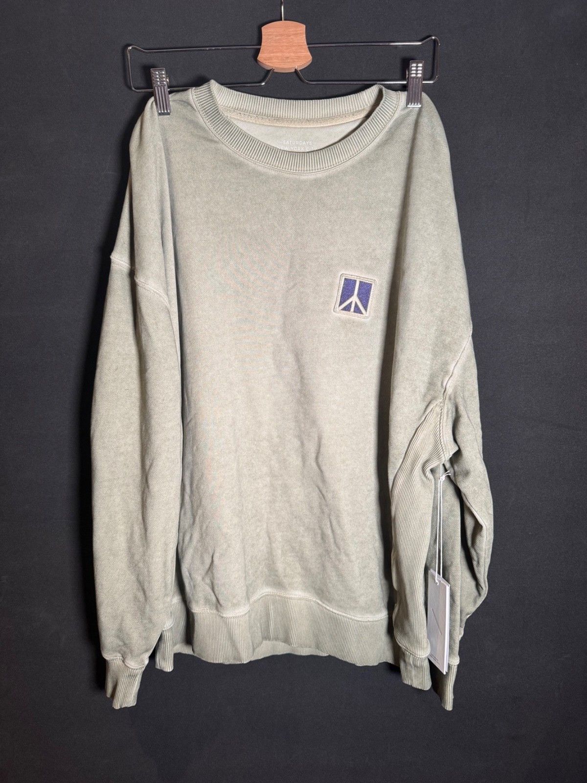 Other Saturdays New York City Embroidered Dyed Large Sweatshirt Size US L / EU 52-54 / 3 - 5 Thumbnail