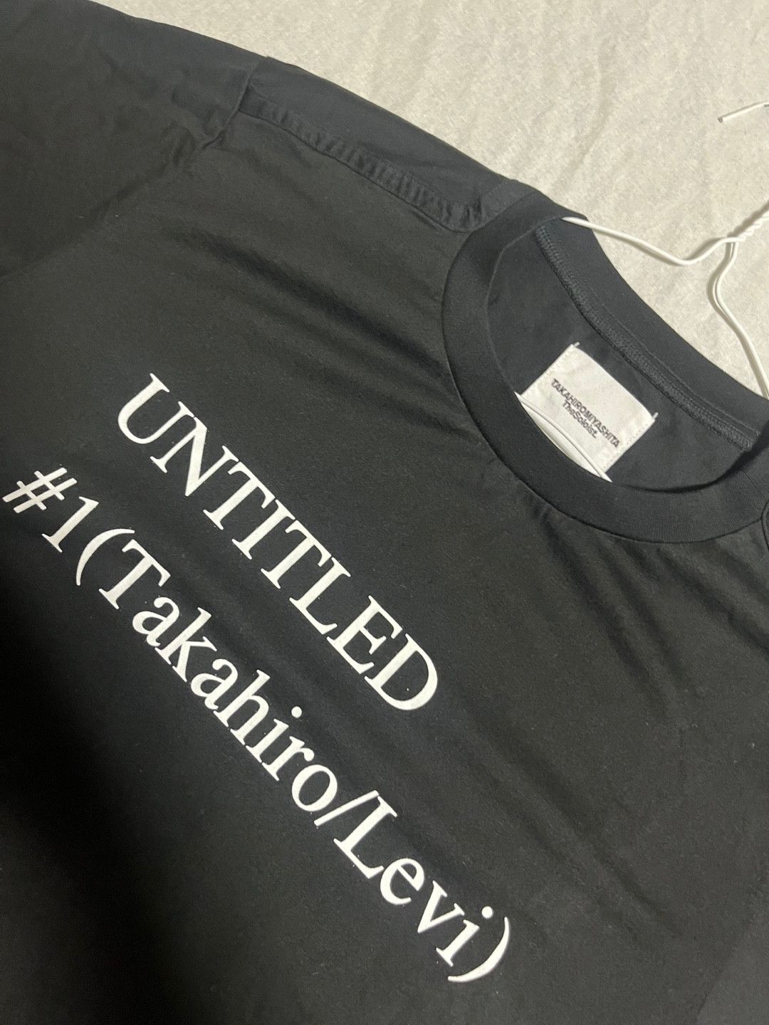 Takahiromiyashita The Soloist. 'UNTITLED / I LIVE NOW' short sleeve t shirt Size US M / EU 48-50 / 2 - 2 Thumbnail