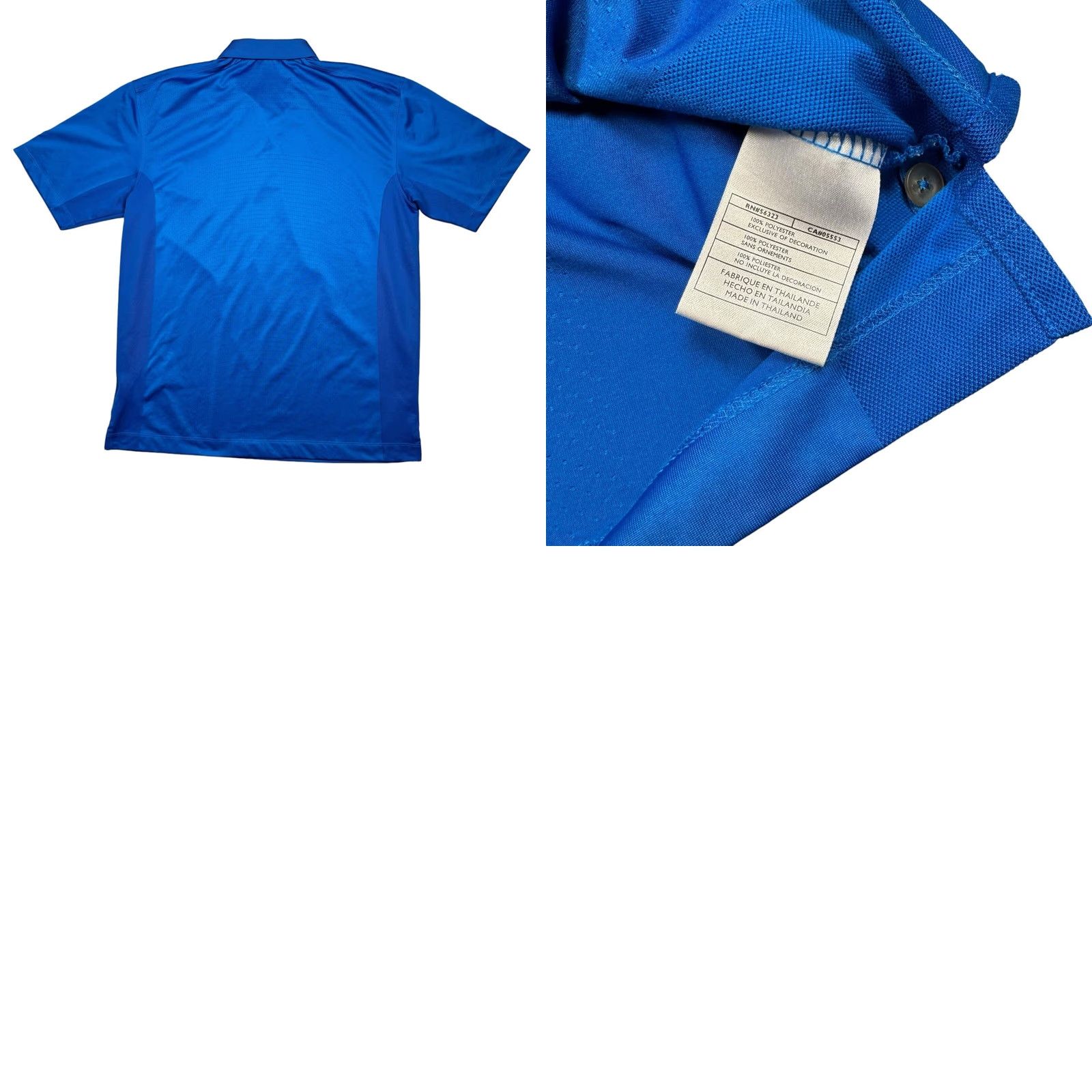 Nike Nike Polo Men’s Large Dri-Fit Short Sleeve Blue Perforated Golf Shirt Size US L / EU 52-54 / 3 - 8 Thumbnail