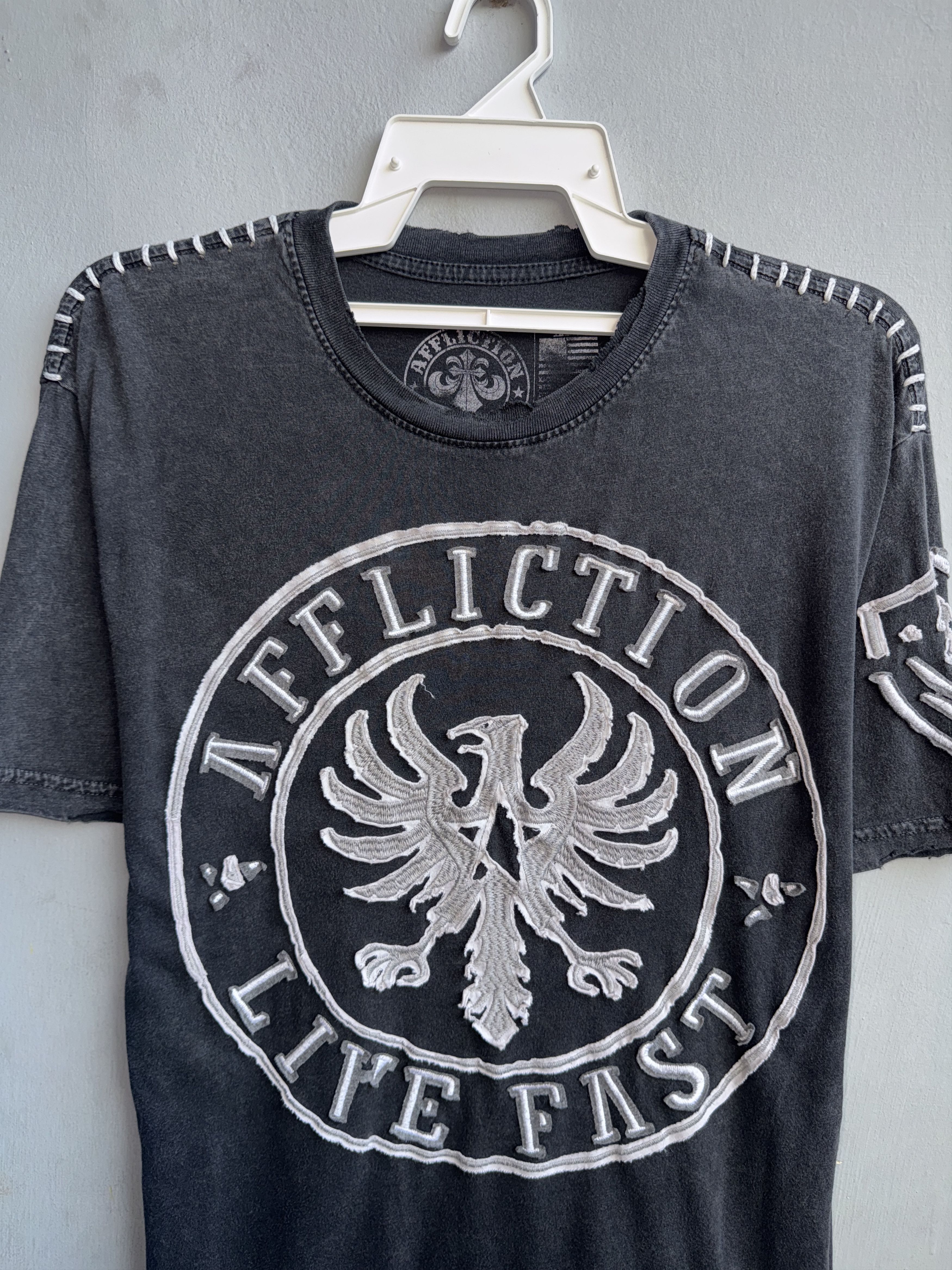 Affliction Affliction Live Fast Tee Size US L / EU 52-54 / 3 - 2 Thumbnail