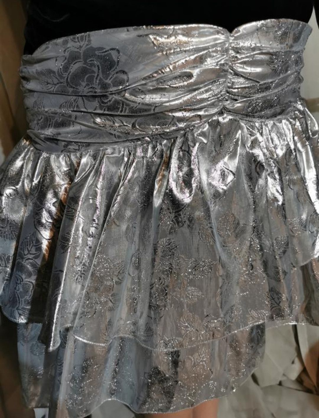 XS S Designer Vintage rare velvet dress Veni Infantino