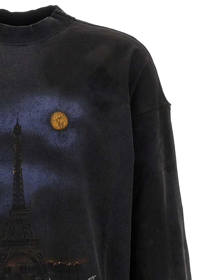 Balenciaga Balenciaga Paris Moon Double Sided L/S Size US S / EU 44-46 / 1 - 3 Thumbnail