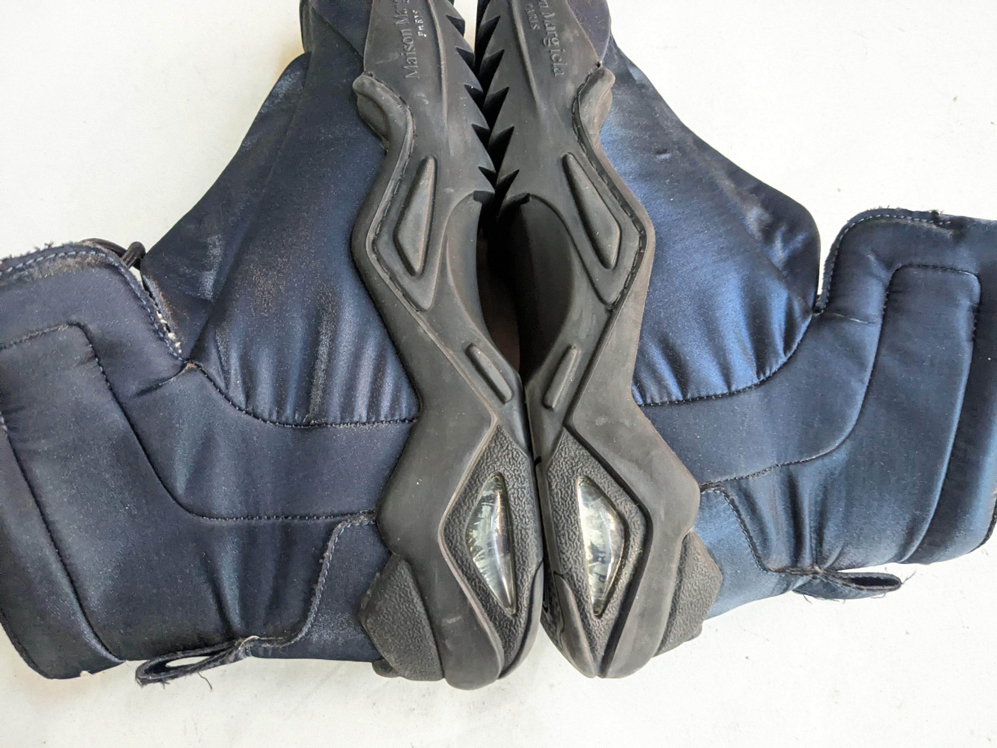 Maison Margiela Maison Margiela New Future Navy Blue 11 44 Nylon High Tops Size US 11 / EU 44 - 6 Thumbnail