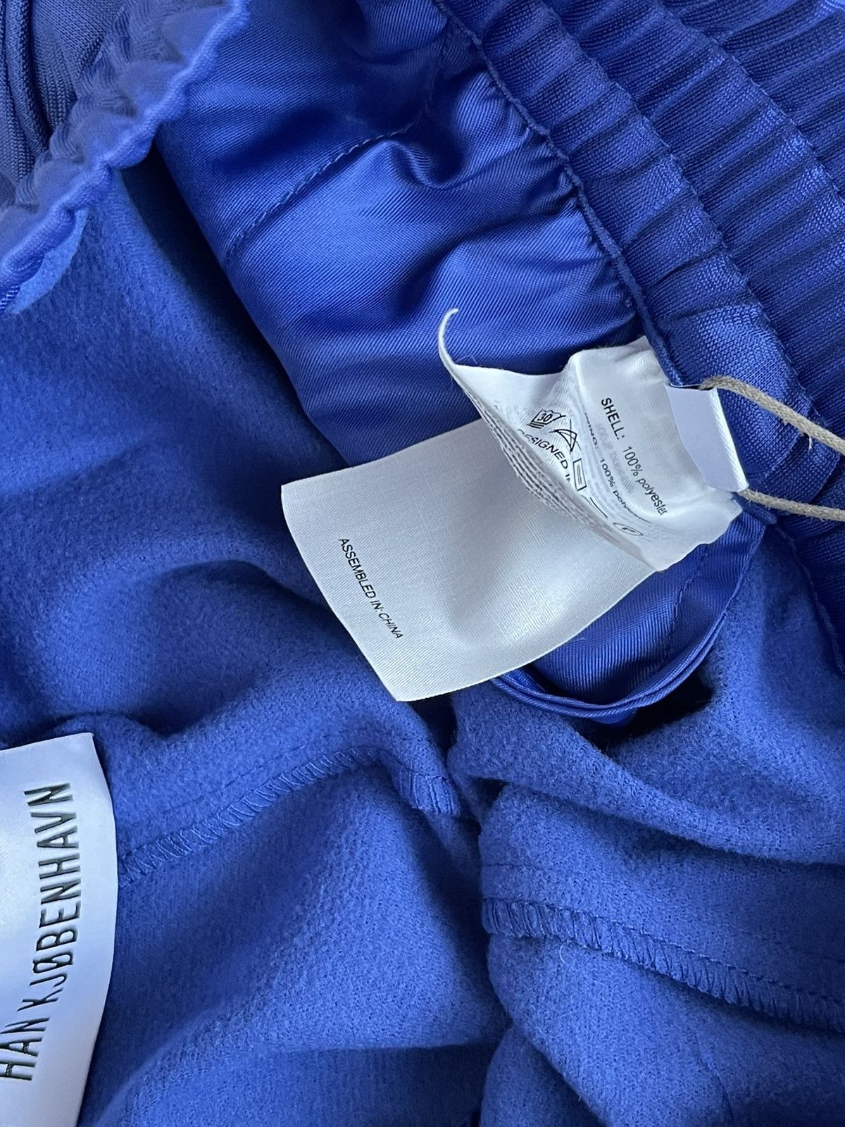 Han Kjobenhavn SS23 !DSWT! Han Kjobenhavn Oversized Loose Blue Track Pants Size US 32 / EU 48 - 23 Thumbnail