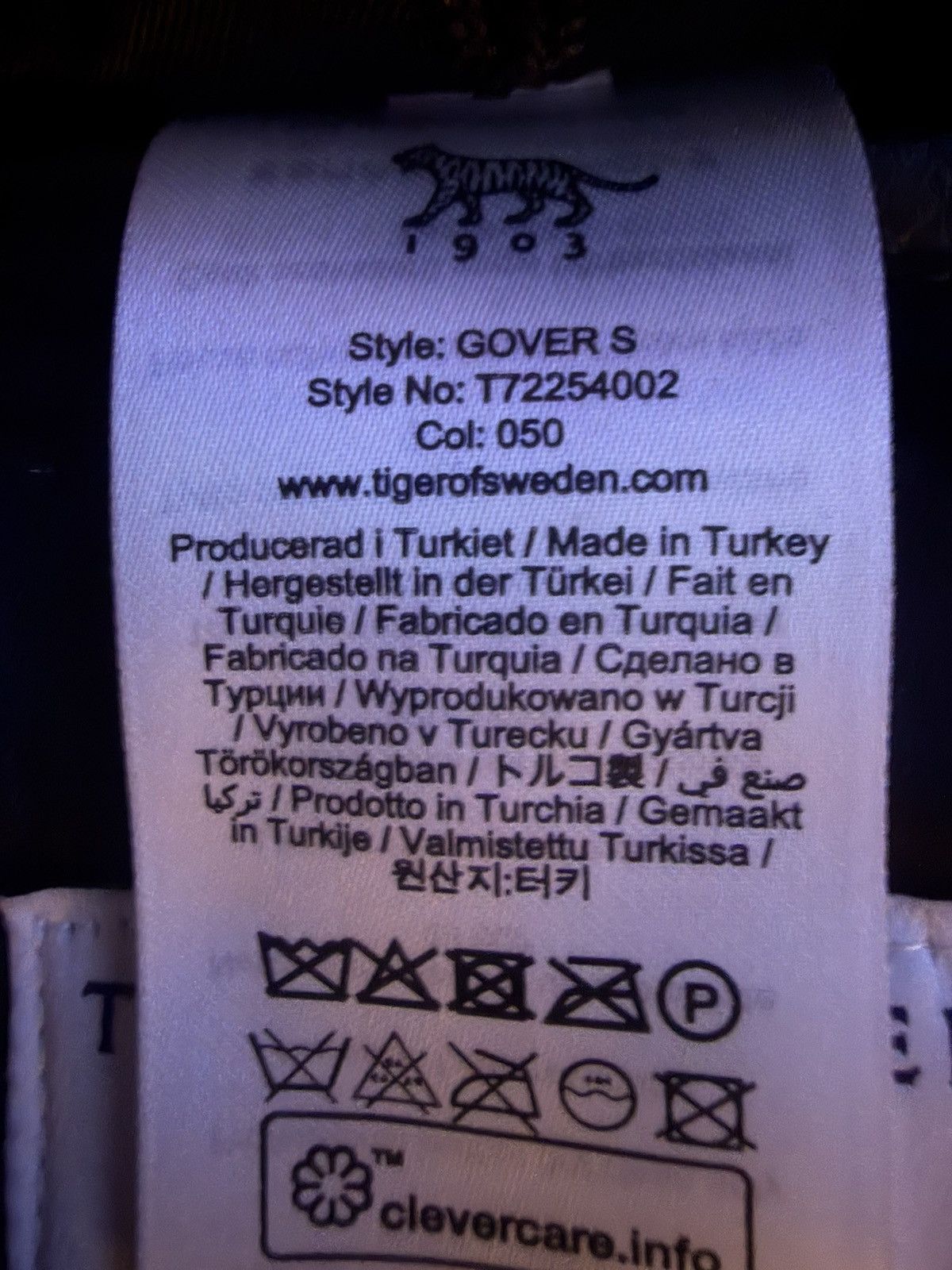Tiger of Sweden Tiger Of Sweden leather studed leather jacket Size US S / EU 44-46 / 1 - 6 Thumbnail