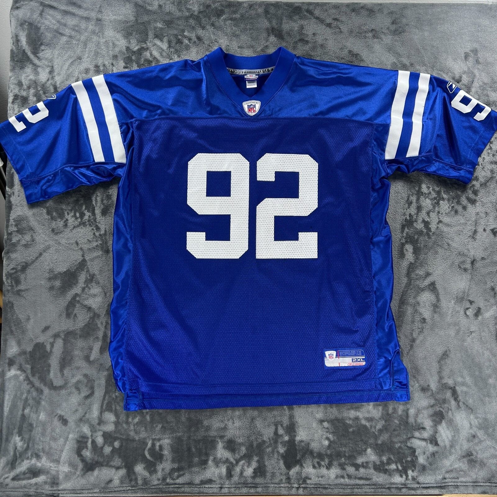 Reebok Reebok Football Jersey Men 2XL Vintage Y2K Indianapolis Colt Size US XXL / EU 58 / 5 - 3 Thumbnail