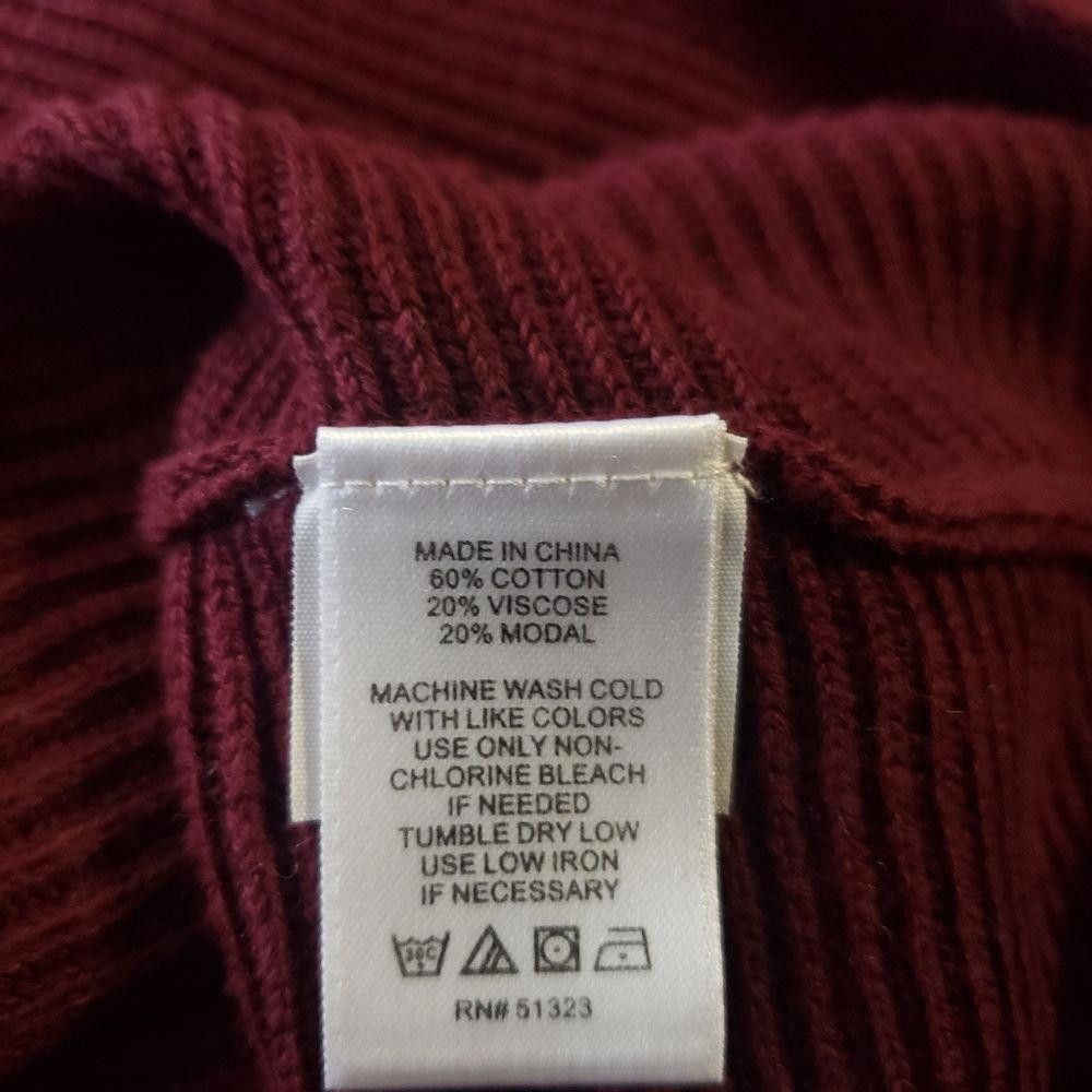 Designer CT1299a 1. STATE LONG SLEEVE RIBBED SWEATER M Size M / US 6-8 / IT 42-44 - 4 Thumbnail