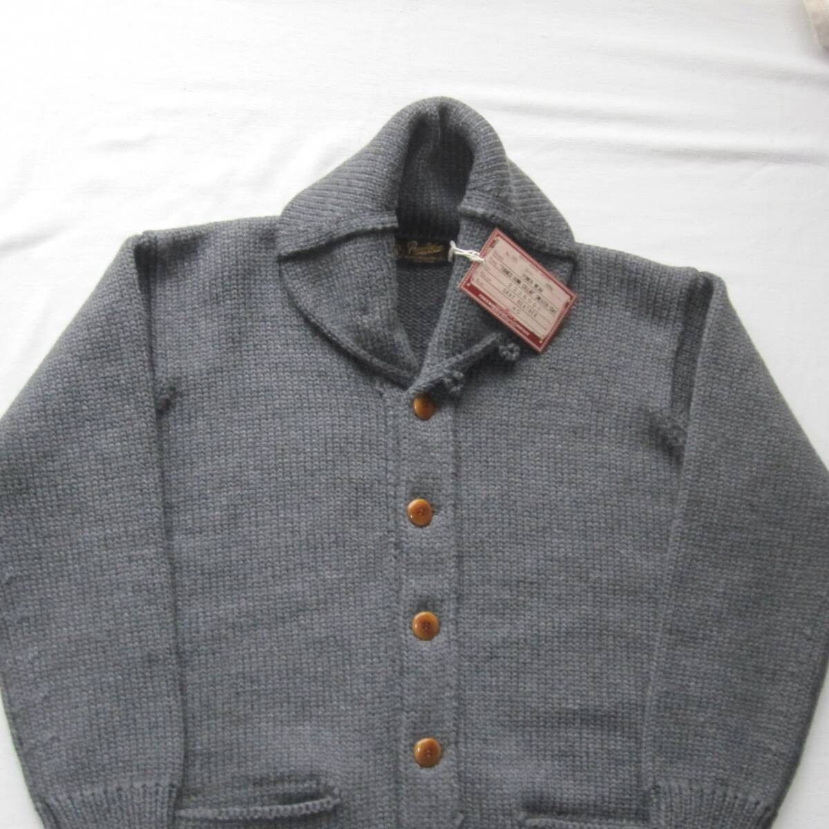 Freewheelers “TURNED DOWN COLLAR” SWEATER COAT Size US M / EU 48-50 / 2 - 4 Thumbnail