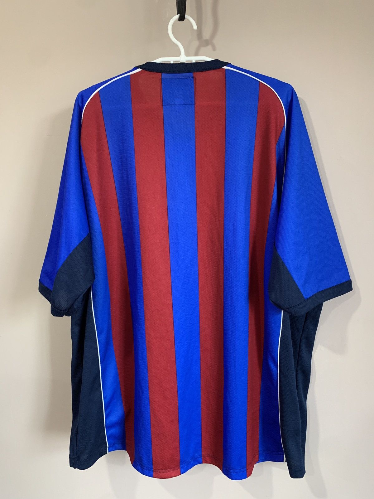 Le Coq Sportif Crystal Palace Home Football Shirt Vintage Le Coq Sportif Size US XXL / EU 58 / 5 - 2 Thumbnail