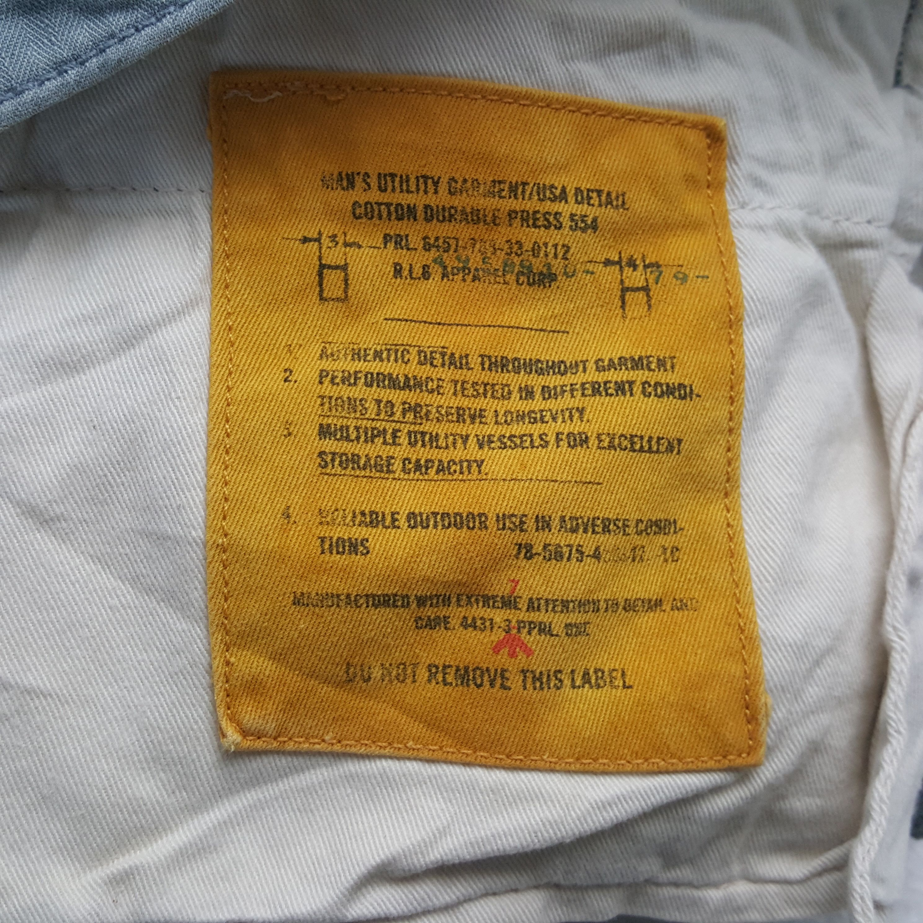 Polo Ralph Lauren Polo by Ralph Lauren Streetwear Style Pants RR8 Size US 30 / EU 46 - 14 Thumbnail