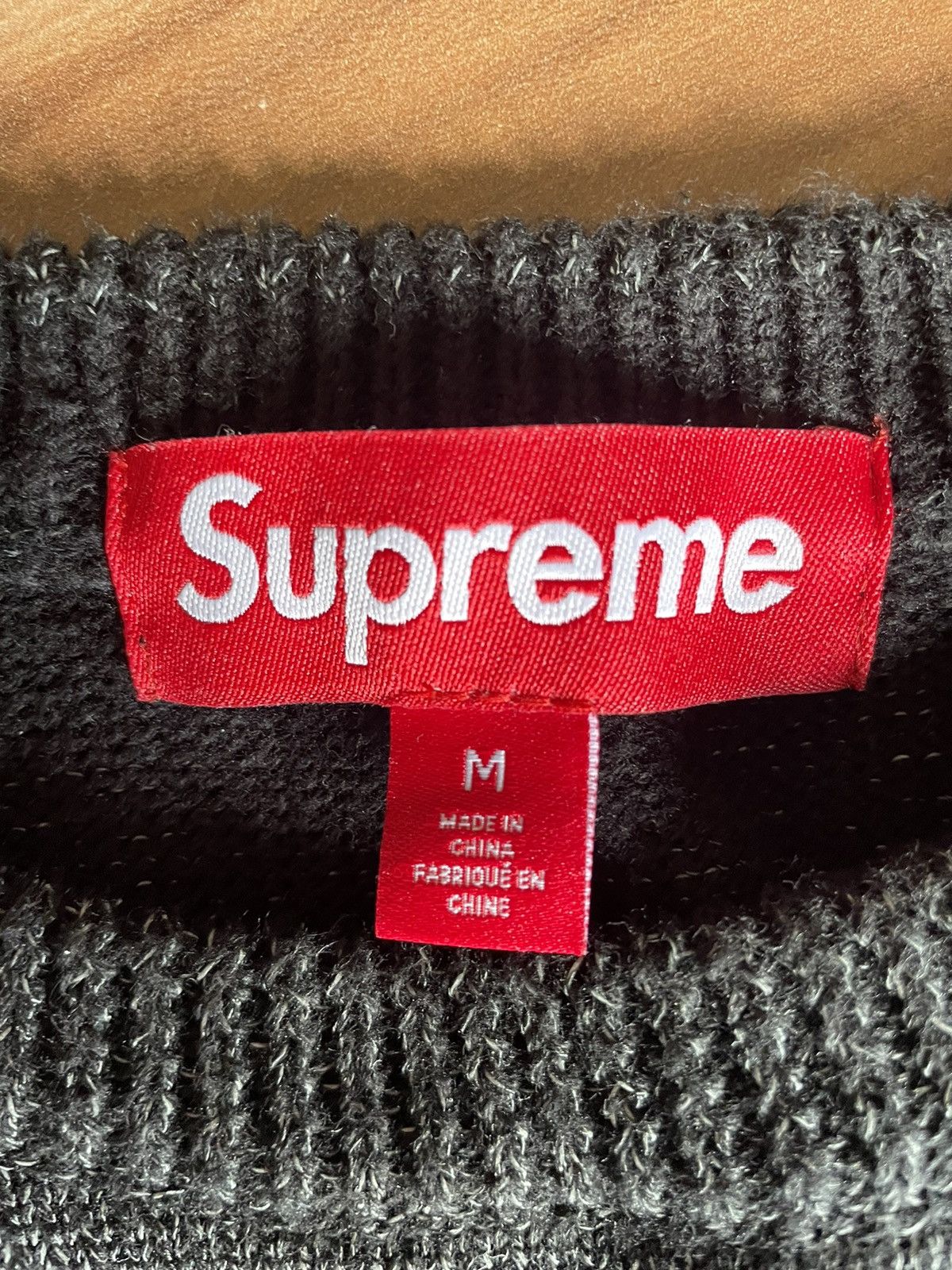 Supreme Supreme Reflective Sweater Size US M / EU 48-50 / 2 - 4 Thumbnail