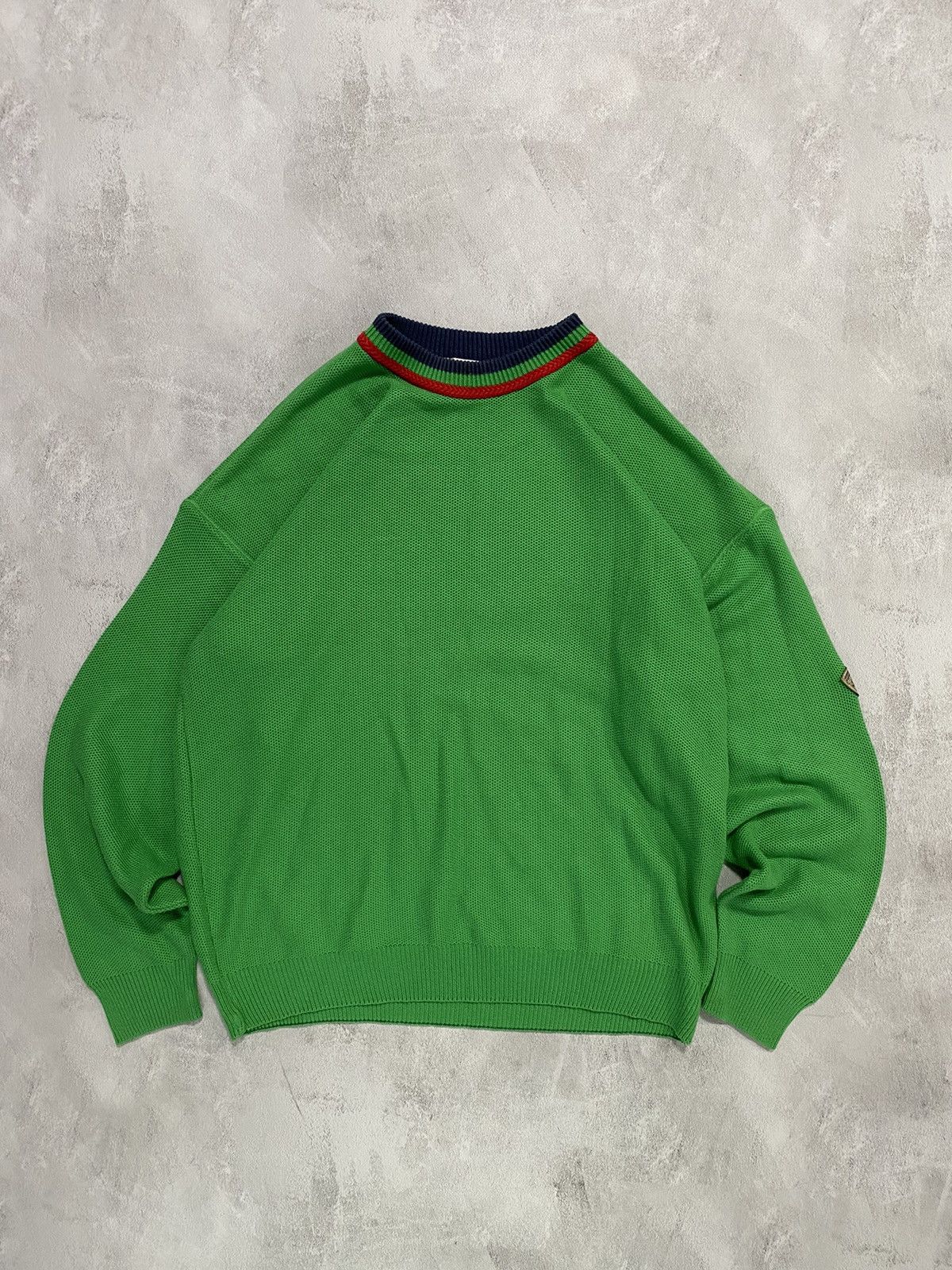 🍀 Vintage Sweater Carlo Colucci Japanese Coogi Style Knit