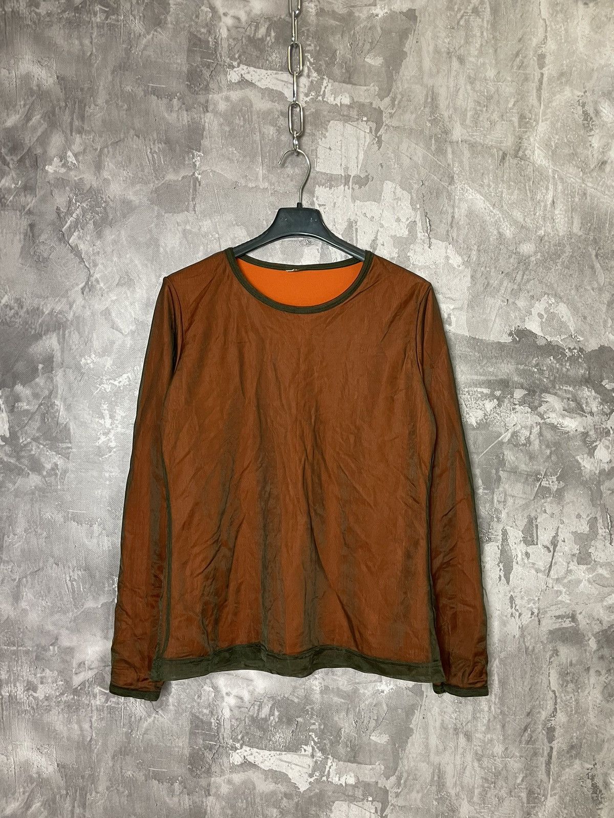20471120 × Japanese Brand Rare Double Side Affliction mma elite Thermal Long Sleeve Size L / US 10 / IT 46 - 1 Thumbnail