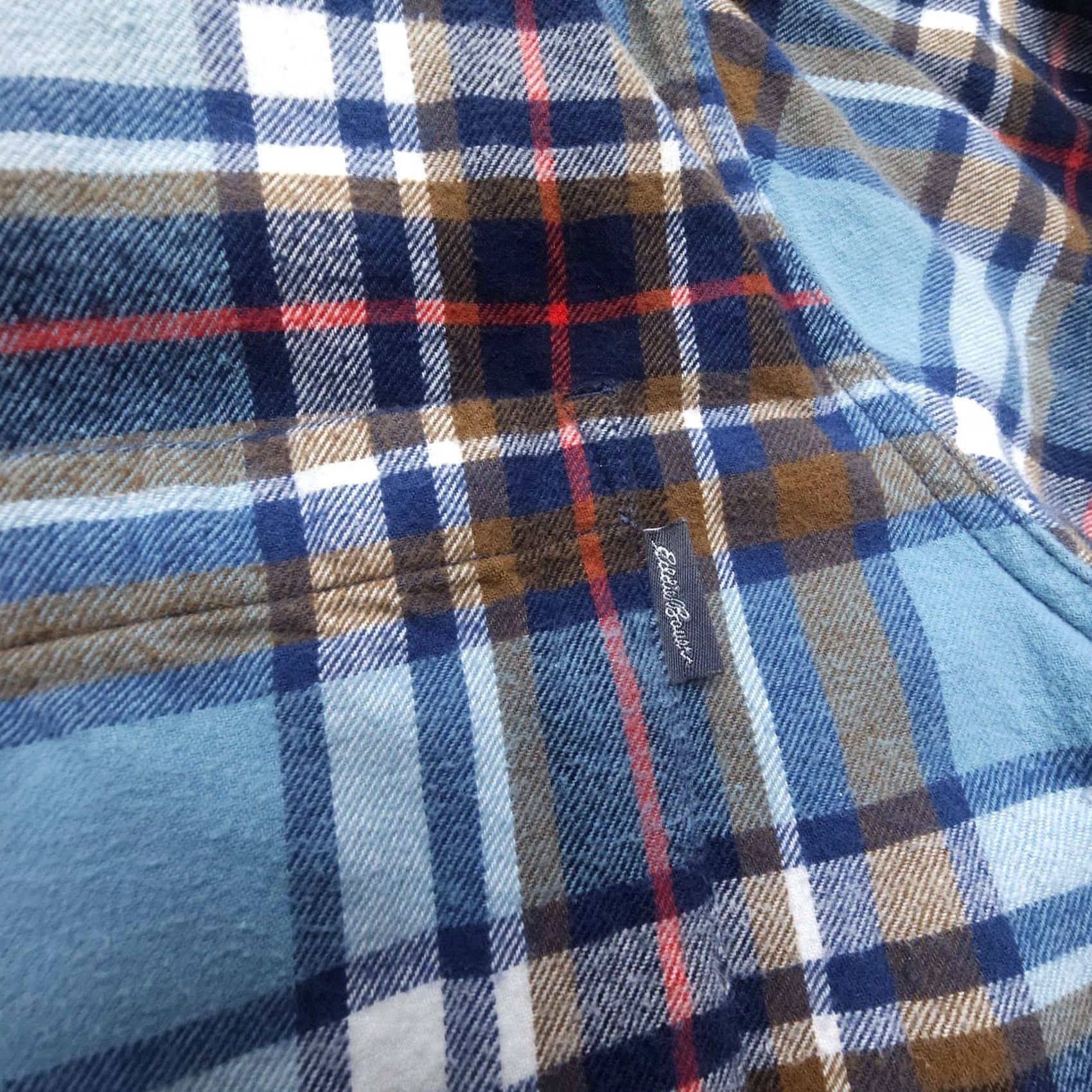 Eddie Bauer Eddie Bauer Long Sleeve Flannel Shirt Mens 2XL Plaid 100% Cotton Outdoor Camping Size US XXL / EU 58 / 5 - 5 Thumbnail