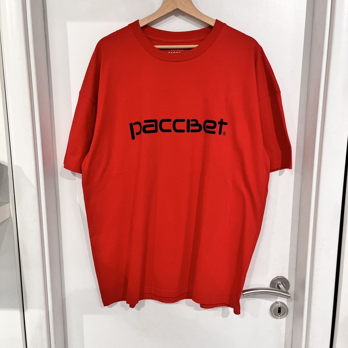 image of Carhartt Wip x Paccbet Carhartt X Paccbet Tee Red, Men's (Size Large)