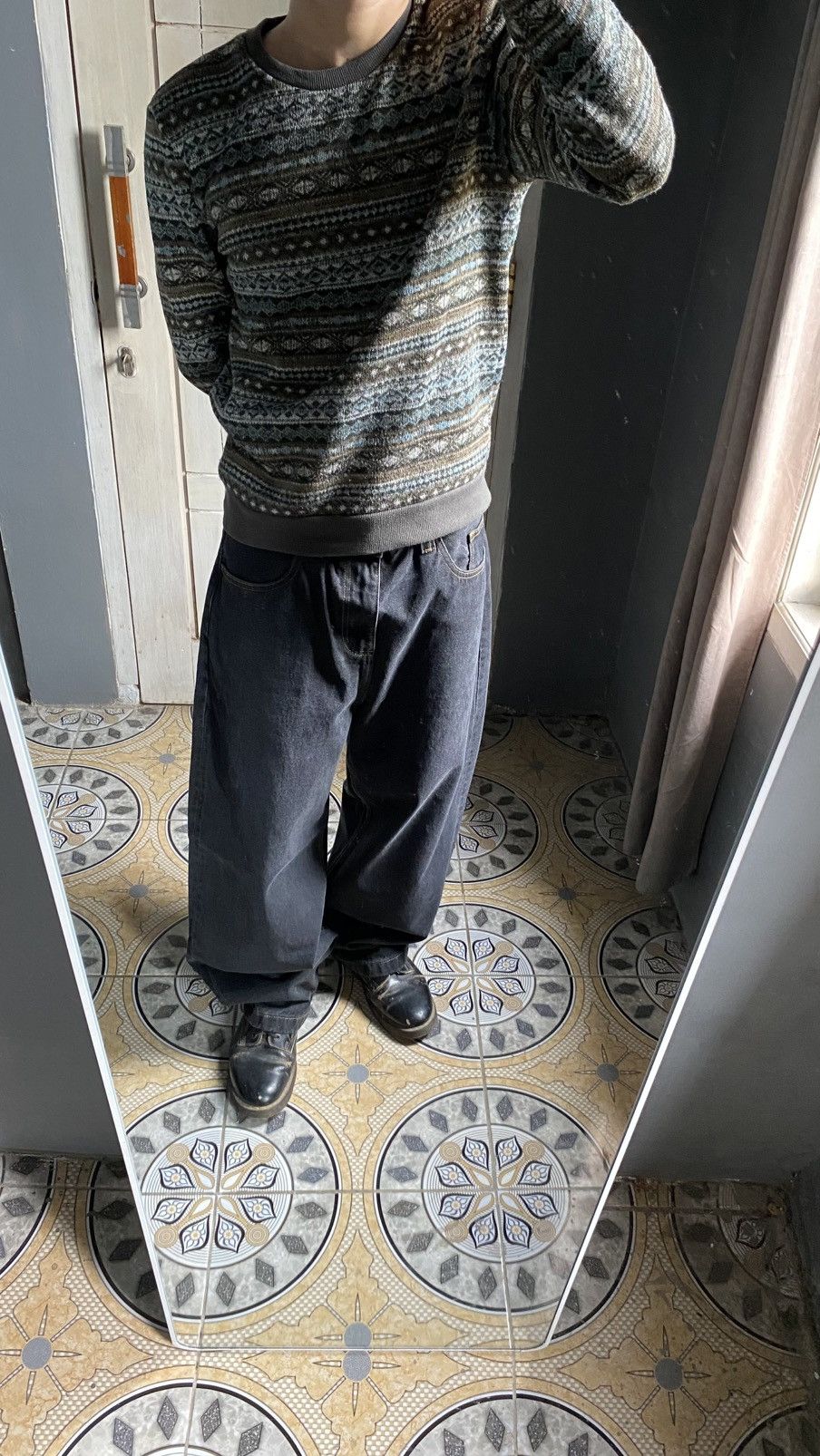 Other TOPTEN Vintage Fair Isle Knit Sweater - Grandpa Style. Size US M / EU 48-50 / 2 - 14 Thumbnail