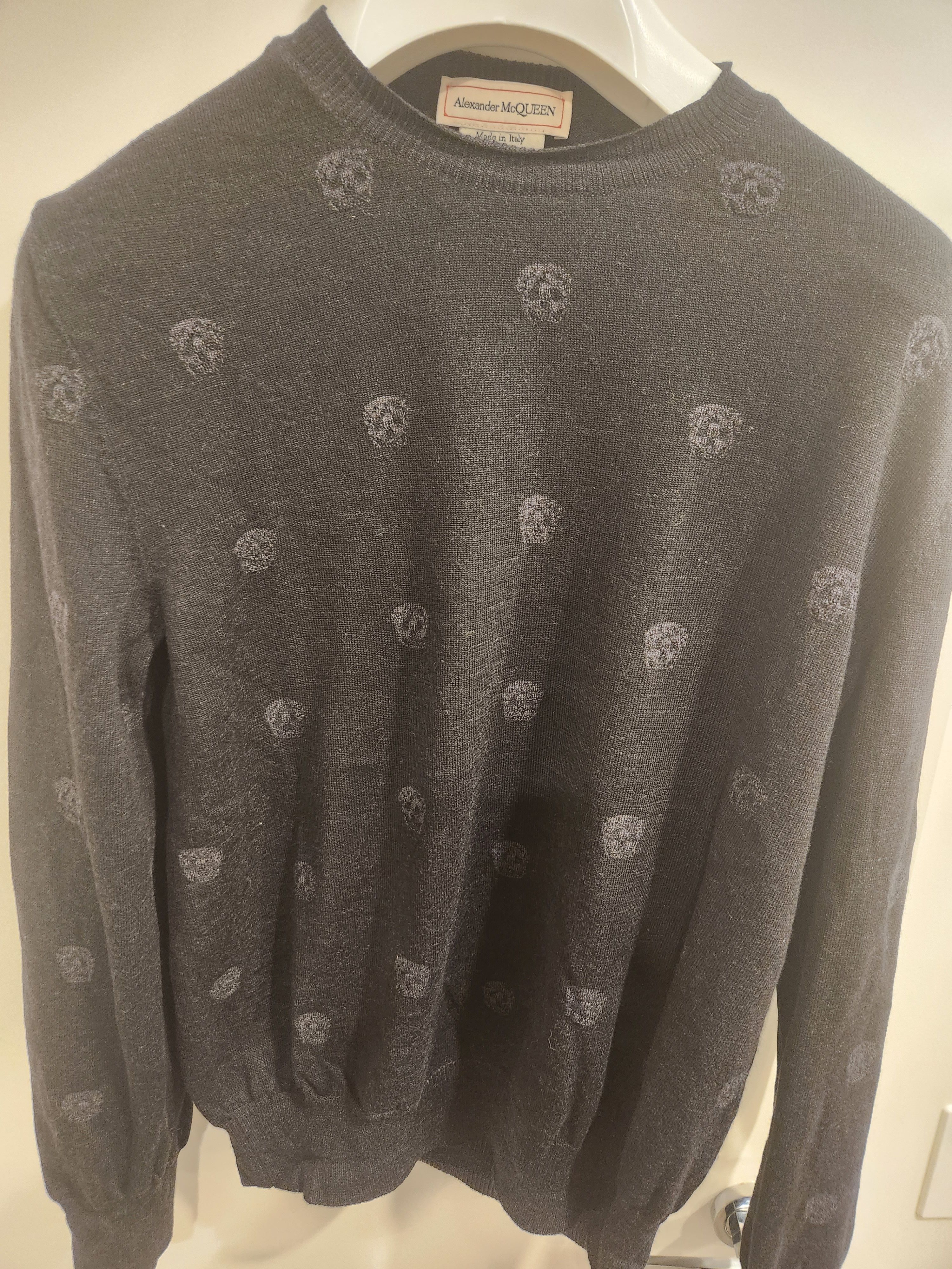 Alexander McQueen × Designer Alexander McQueen Mohair Skull