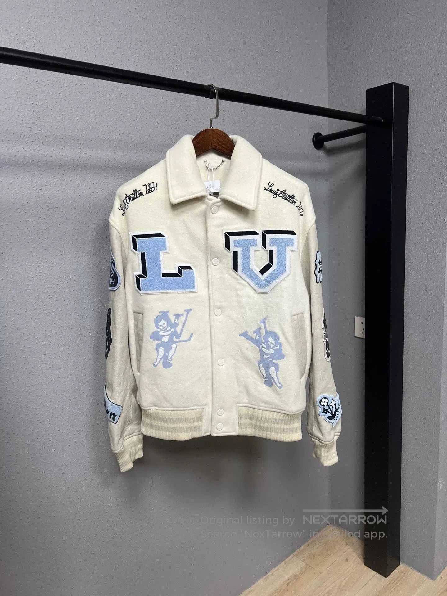 Louis Vuitton Louis Vuitton Bugs Bunny Patchwork Baseball Jacket. Size US L / EU 52-54 / 3 - 1 Thumbnail