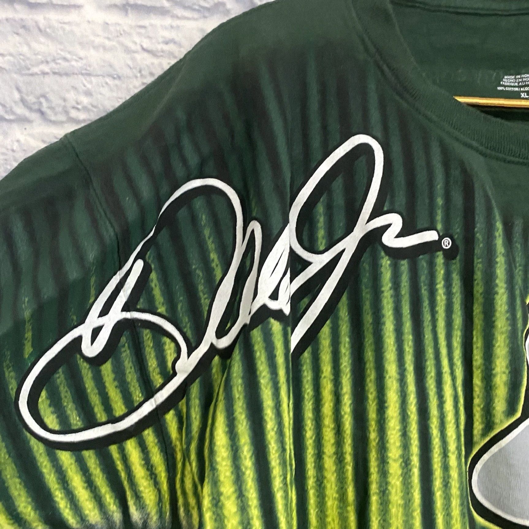 Chase Authentics Dale Earnhardt Jr Amp Energy Nascar Green All Over Shirt Men XL Short Sleeve Crew Neck T-Shirt Chase Authentics Logo Cars Racing Vintage: No Size US XL / EU 56 / 4 - 5 Thumbnail