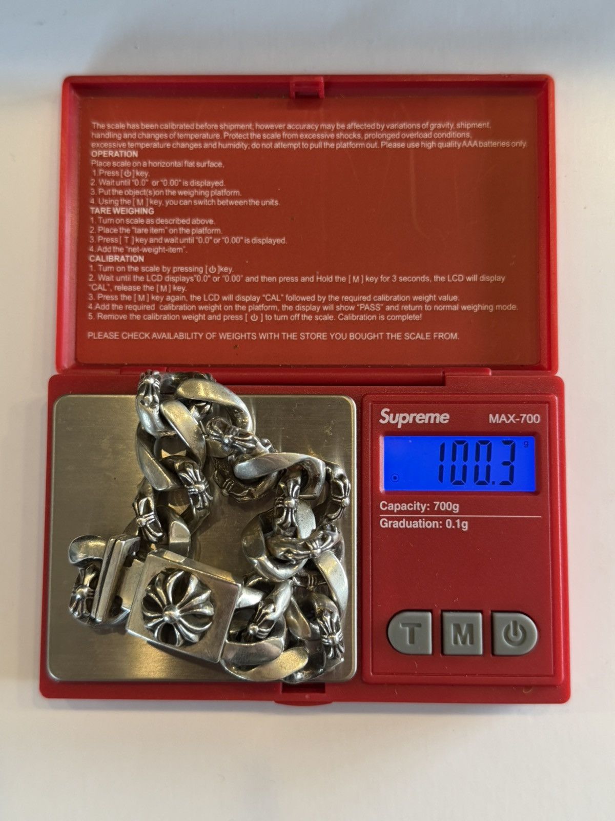 Chrome Hearts Chrome Hearts Silver ID Bracelet Size ONE SIZE - 6 Thumbnail