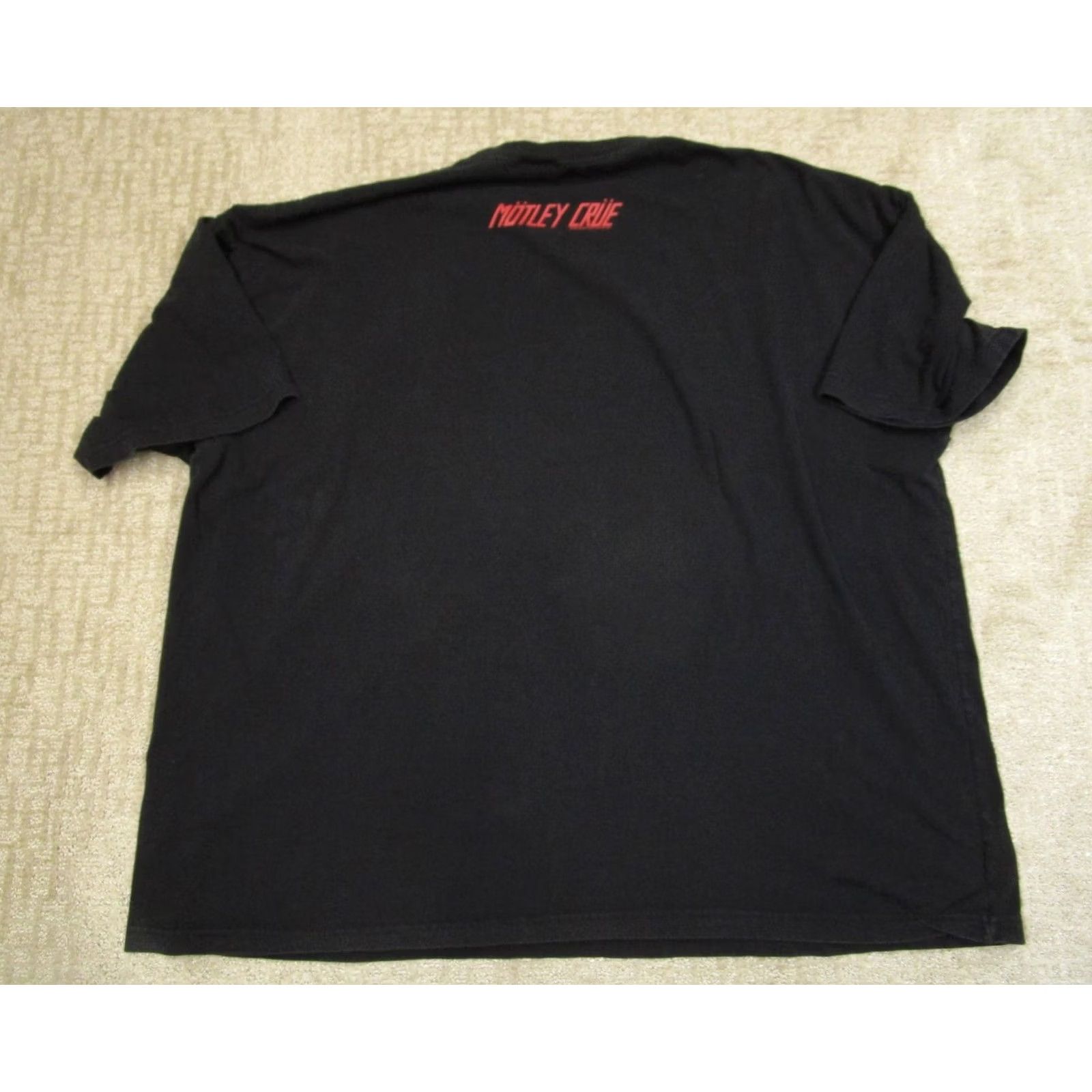 Vintage VINTAGE Motley Crue Shirt Men 4XL Black Rock Band Graphic Concert 00s Y2K Mens T-Shirt Size US XXL / EU 58 / 5 - 5 Thumbnail