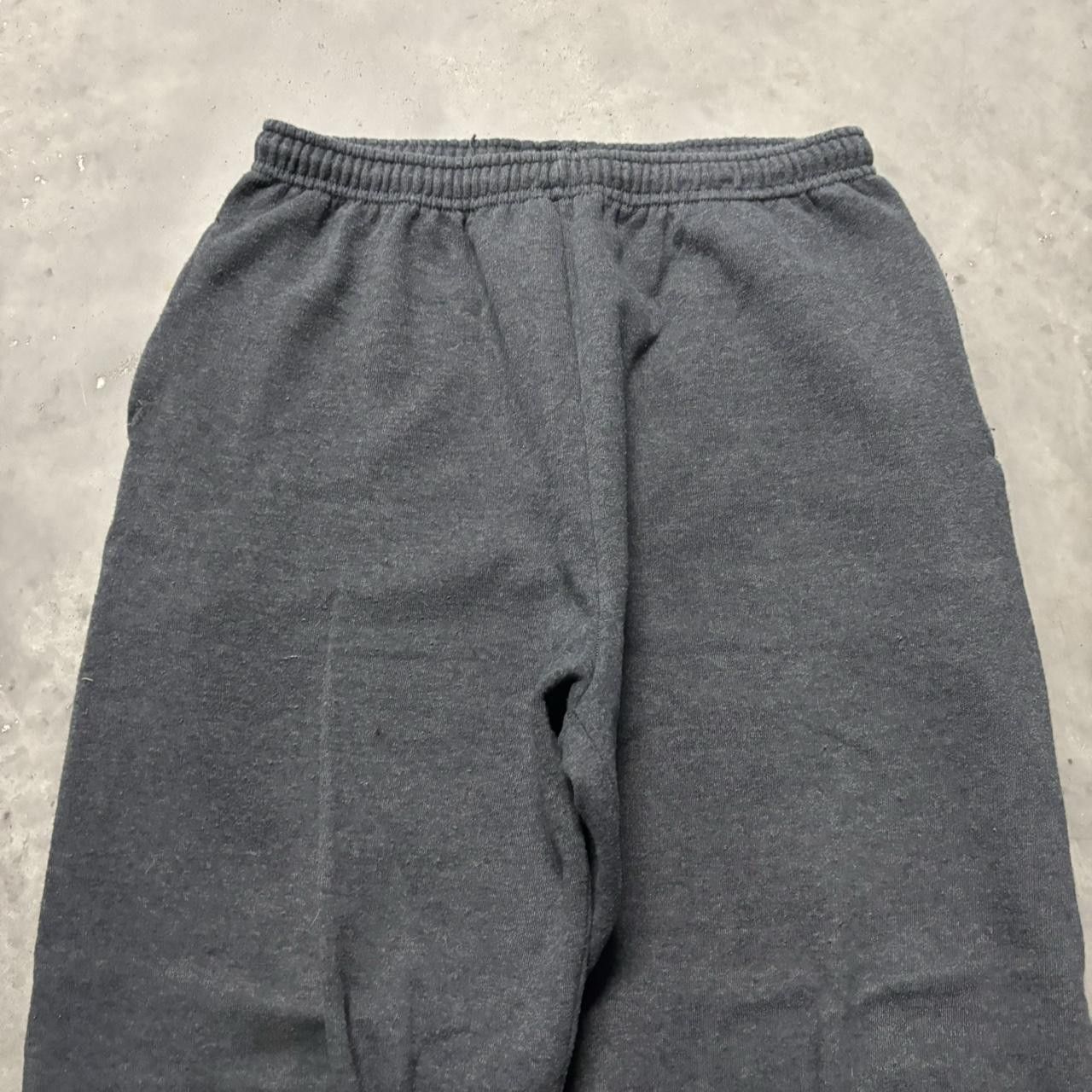 Japanese Brand × Vintage Crazy Vintage Y2K/2000s Dark Grey Skater Essential Sweatpants! Size US 30 / EU 46 - 3 Thumbnail