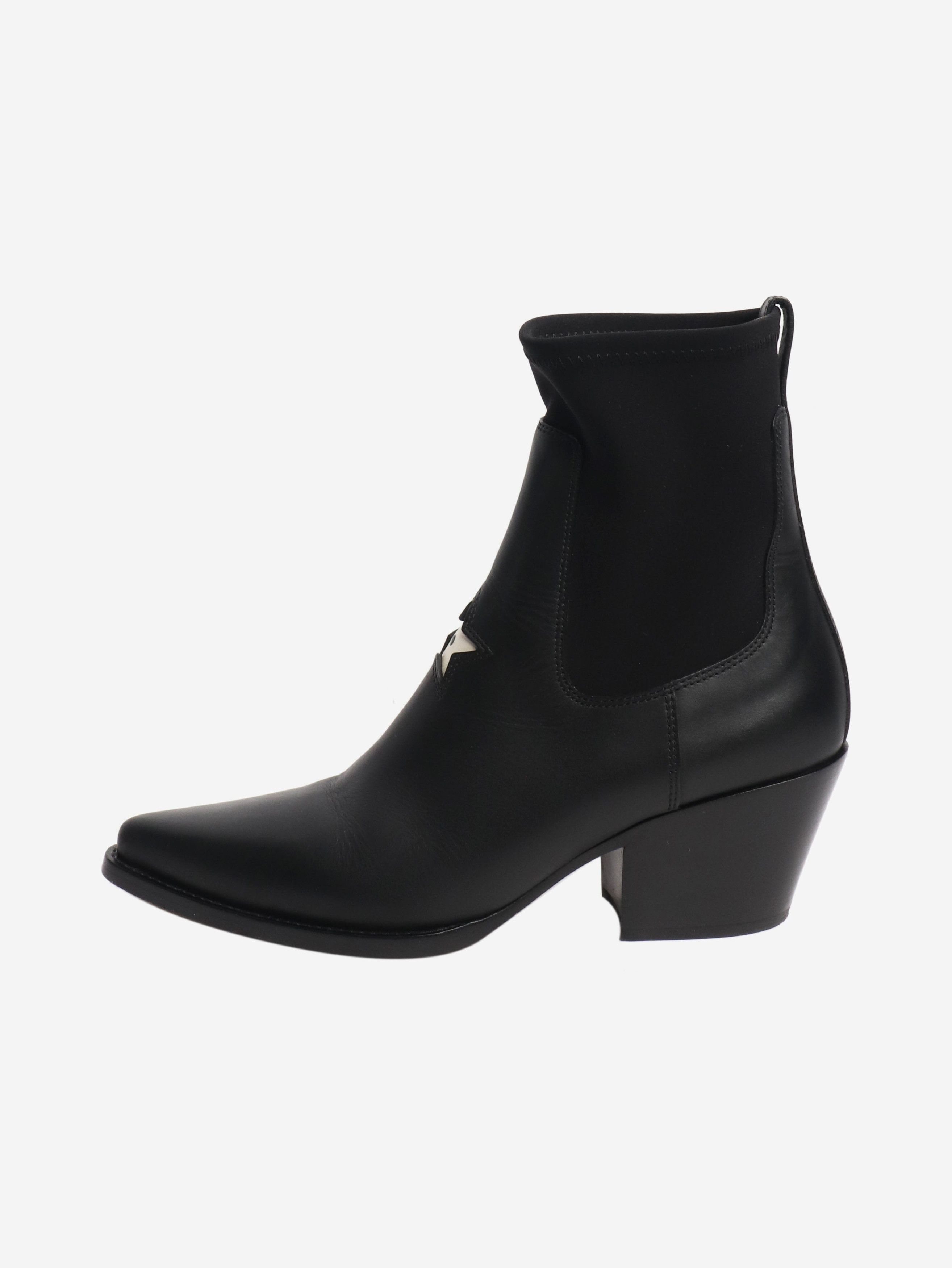 Dior Black western boots - EU 38 (UK 5) Size US 7.5 / IT 37.5 - 1 Thumbnail