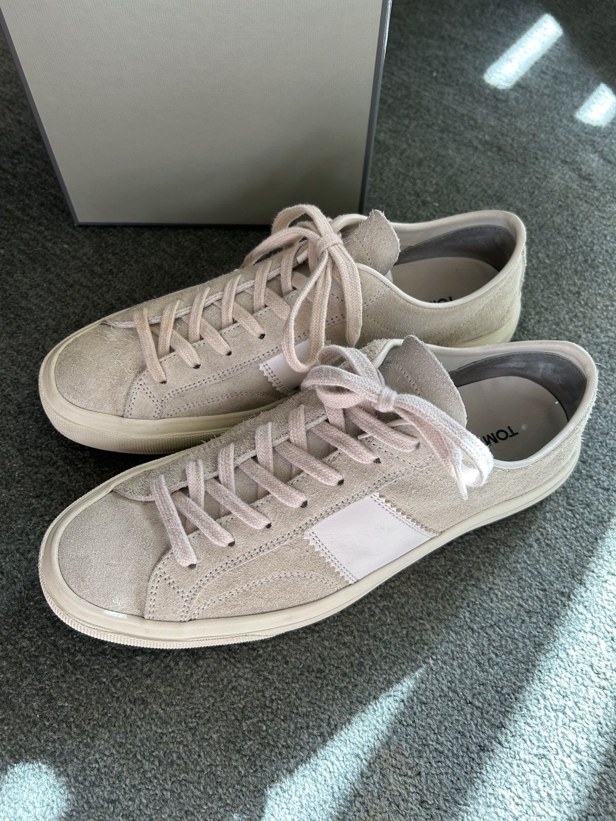 Tom Ford Tom Ford Cambridge Suede Sneakers Size US 8.5 / EU 41-42 - 2 Thumbnail