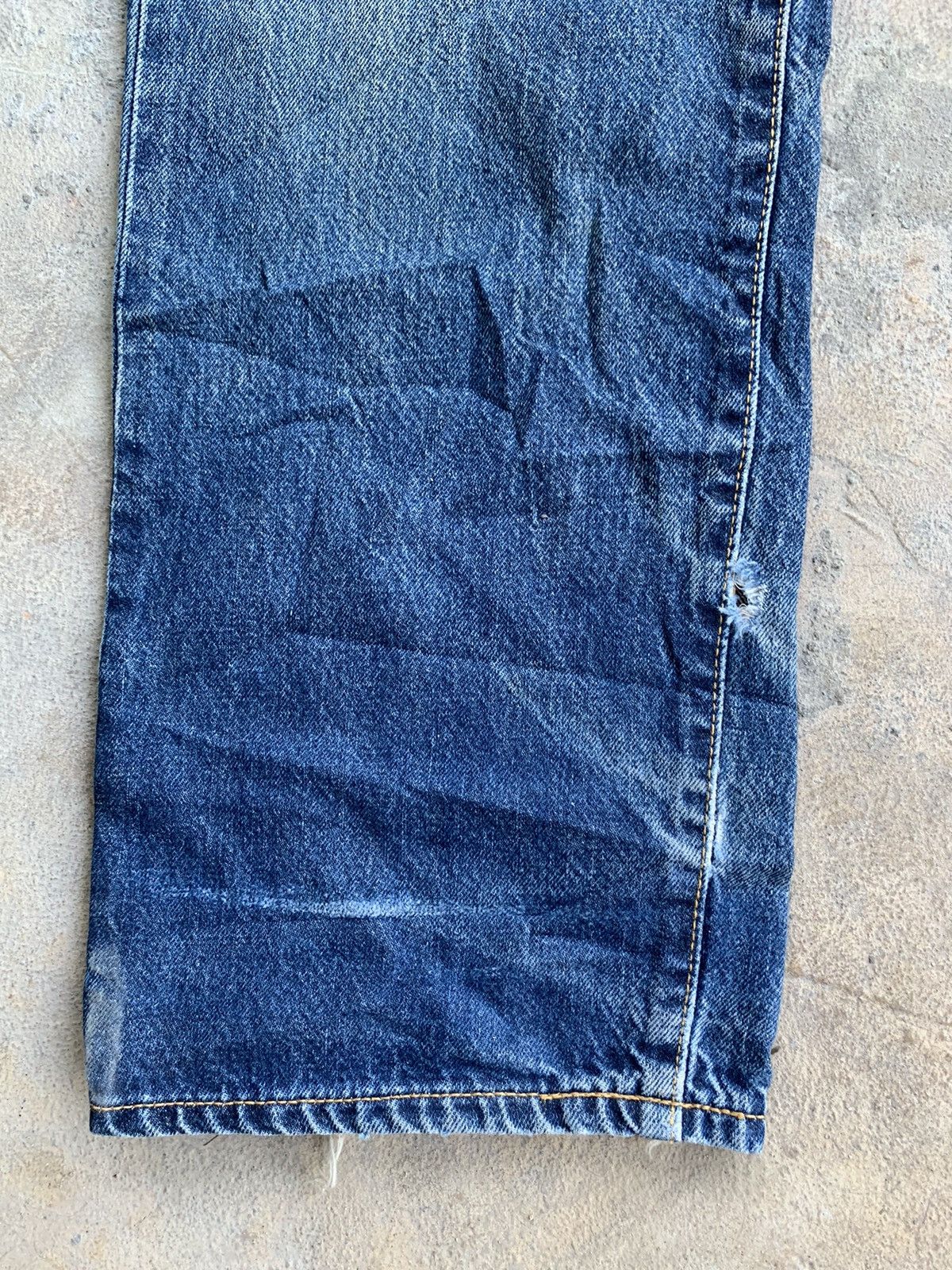 Edwin × If Six Was Nine Vintage Distressed Edwin 505 Redline Selvedge Denim Size US 27 - 20 Thumbnail