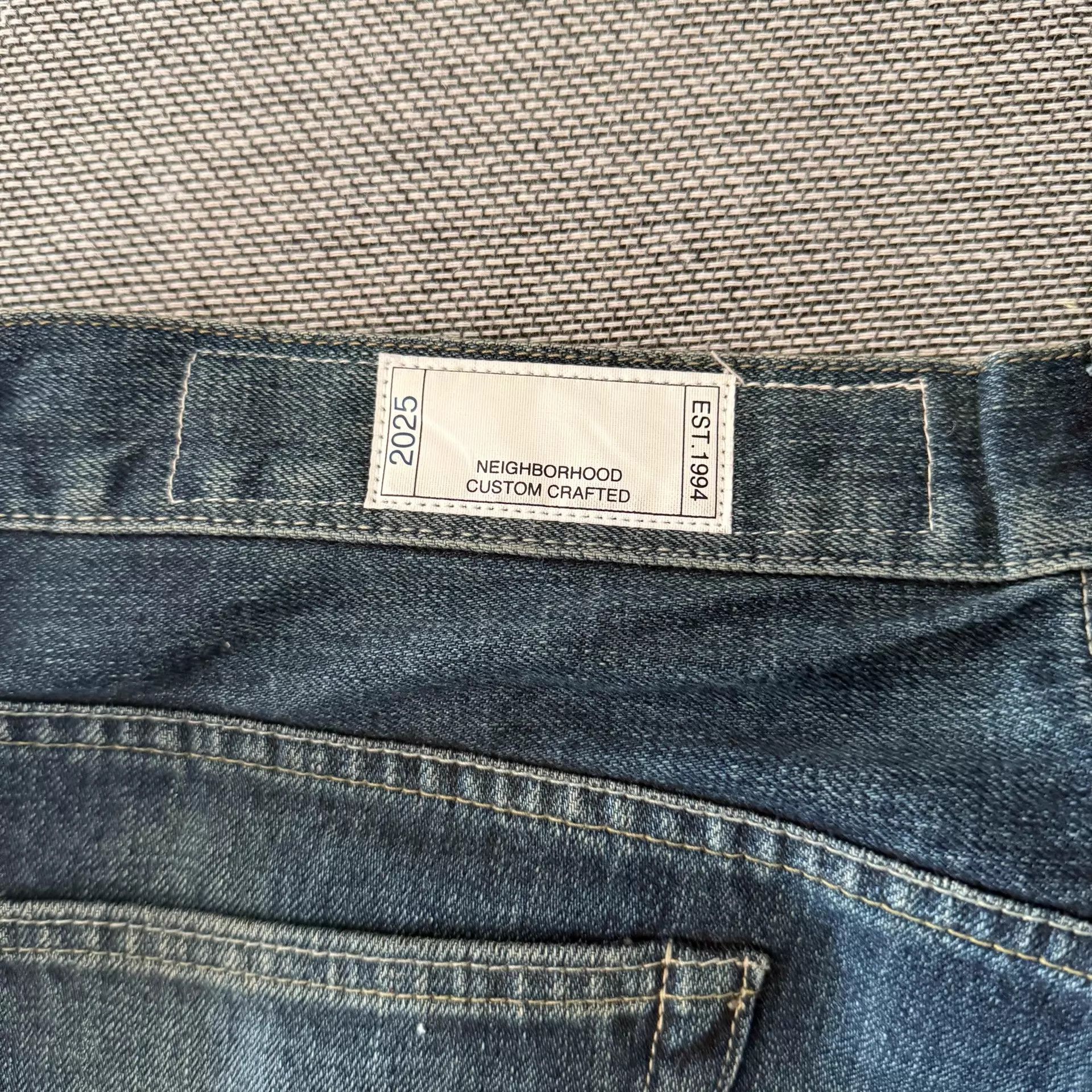 Neighborhood Neighborhood 25ss Dp-Wide Washed Distressed Jeans Size L Size US 34 / EU 50 - 7 Thumbnail