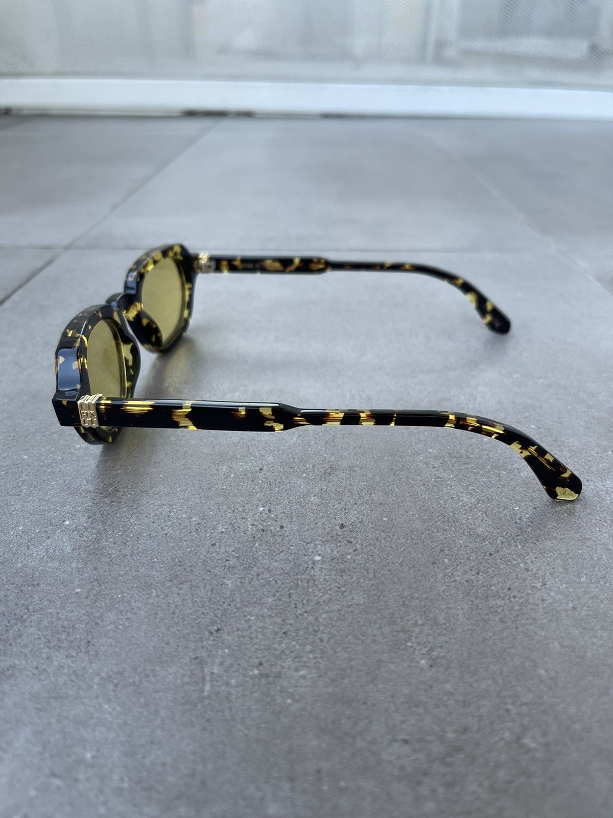 Han Kjobenhavn !DS! Han Kjobenhavn Banks Yellow Tortoise Sunglasses Size ONE SIZE - 13 Thumbnail