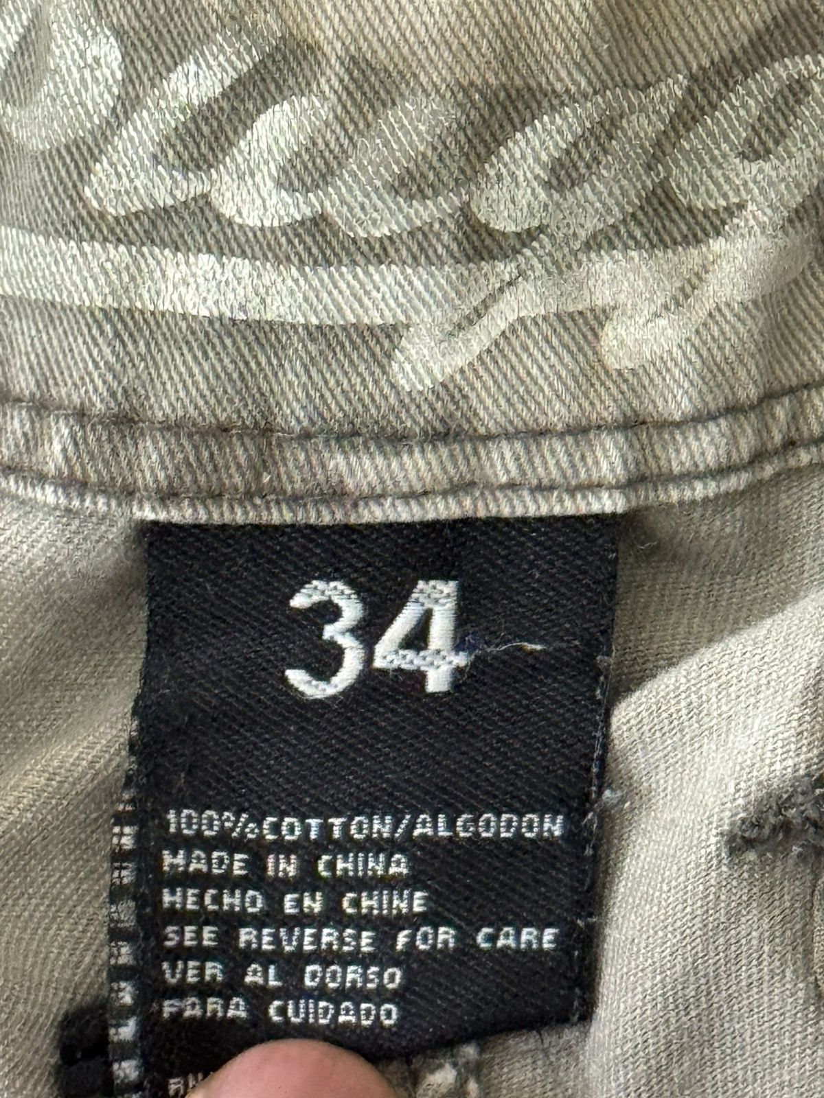 Other VTG Y2K Camo Shorts Faded 34 Thrashed Distressed Size US 32 / EU 48 - 7 Thumbnail
