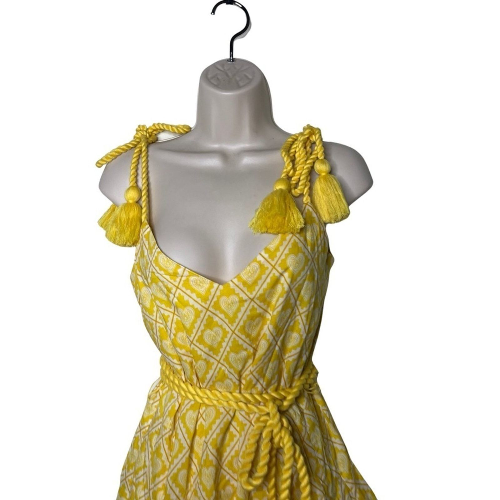 RHODE NWT RHODE Casey Dress in Love Lockdown Yellow sz S Size S / US 4 / IT 40 - 4 Thumbnail