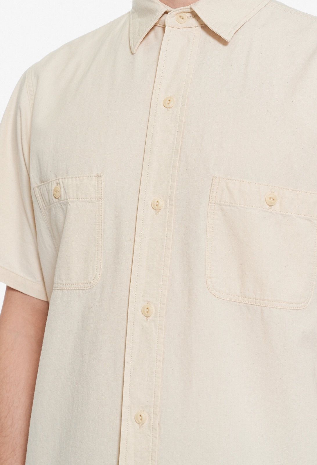 Maison Margiela Last Maison Margiela Short-Sleeve Chest-Pocket Shirt Size US M / EU 48-50 / 2 - 3 Thumbnail