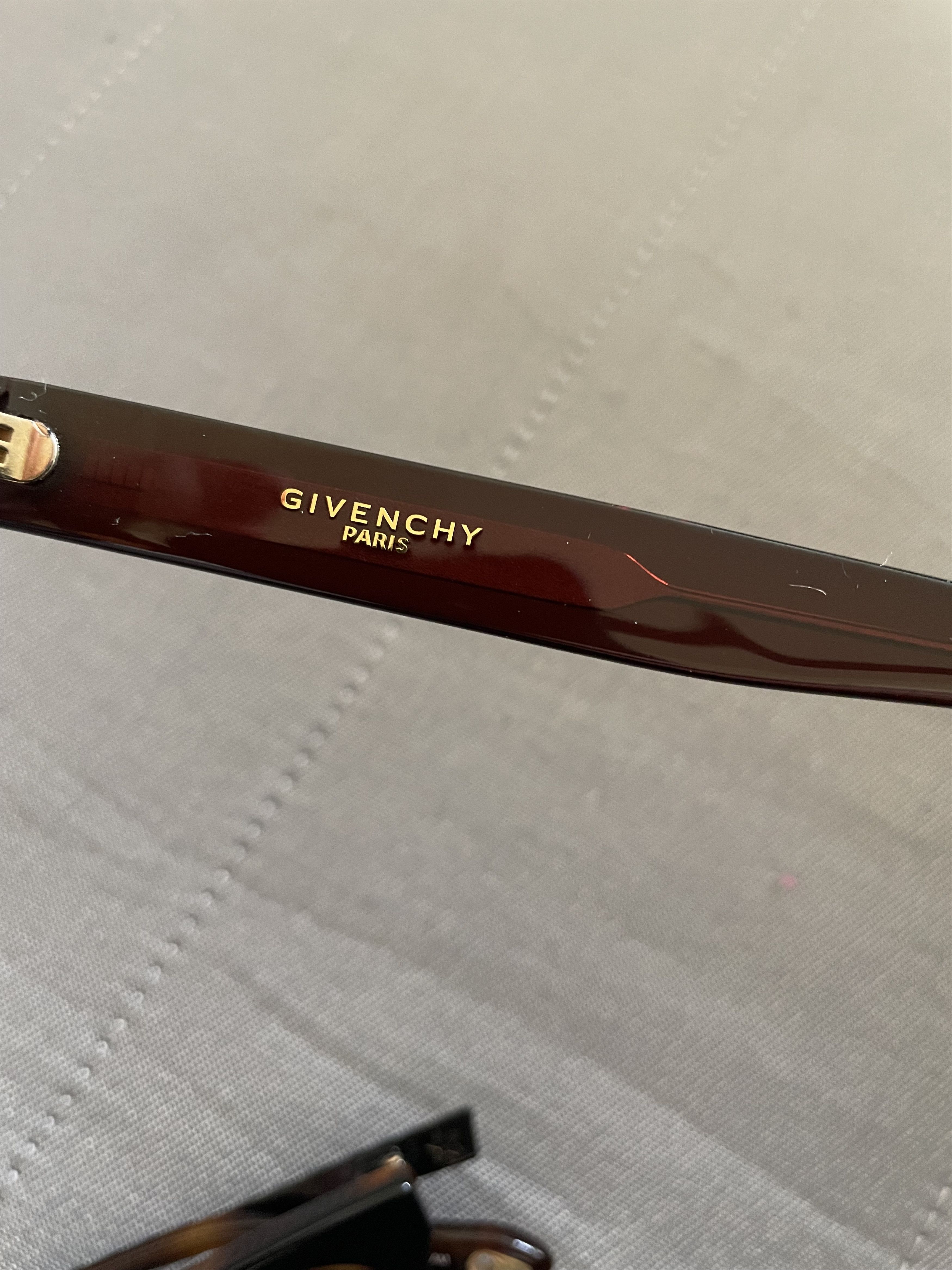 Givenchy Givenchy 00s Bold Brown Nerdy Glasses Size ONE SIZE - 5 Thumbnail