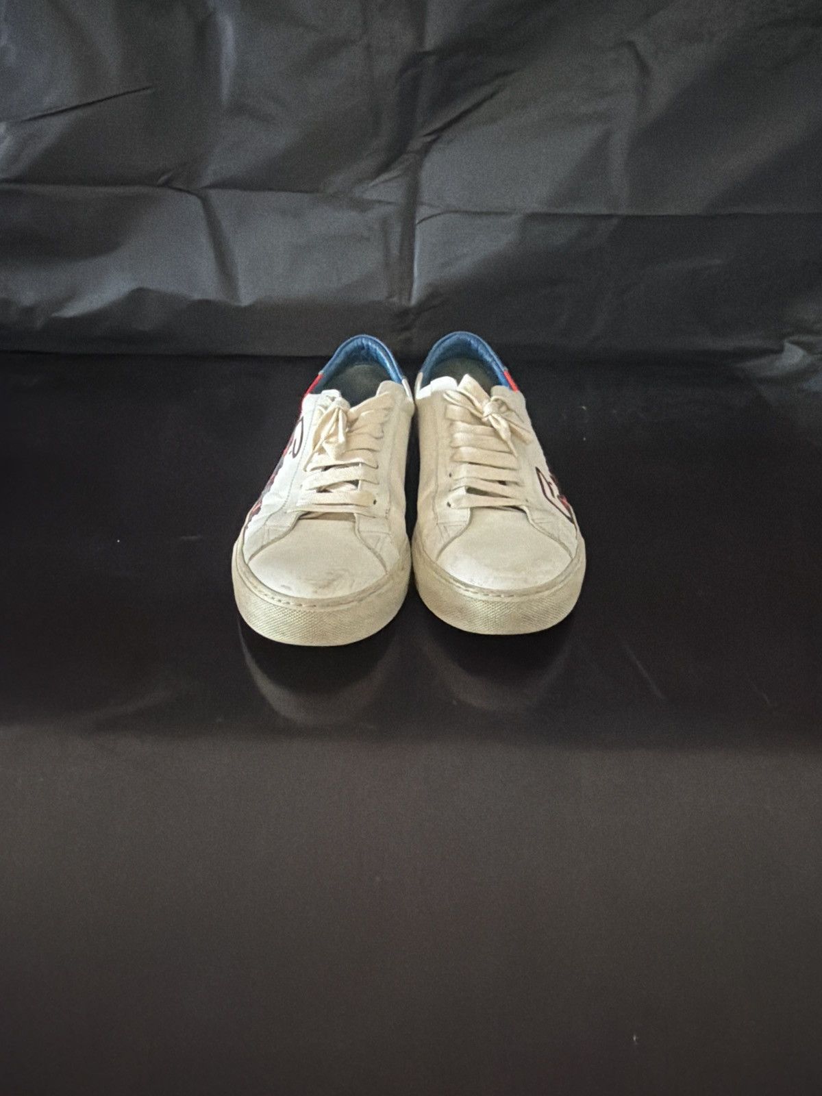 Givenchy Givenchy White Motocross Urban Street Sneakers Size US 10.5 / EU 43-44 - 5 Thumbnail