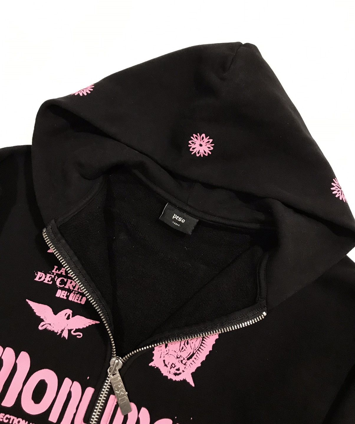 Peso Peso Monument Zip Hoodie Oversized Men's L Black Size US L / EU 52-54 / 3 - 8 Thumbnail